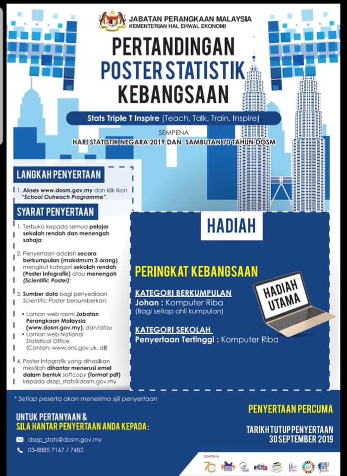 DOSM Melaka - #SchoolOutreachProgramme Jom sertai...