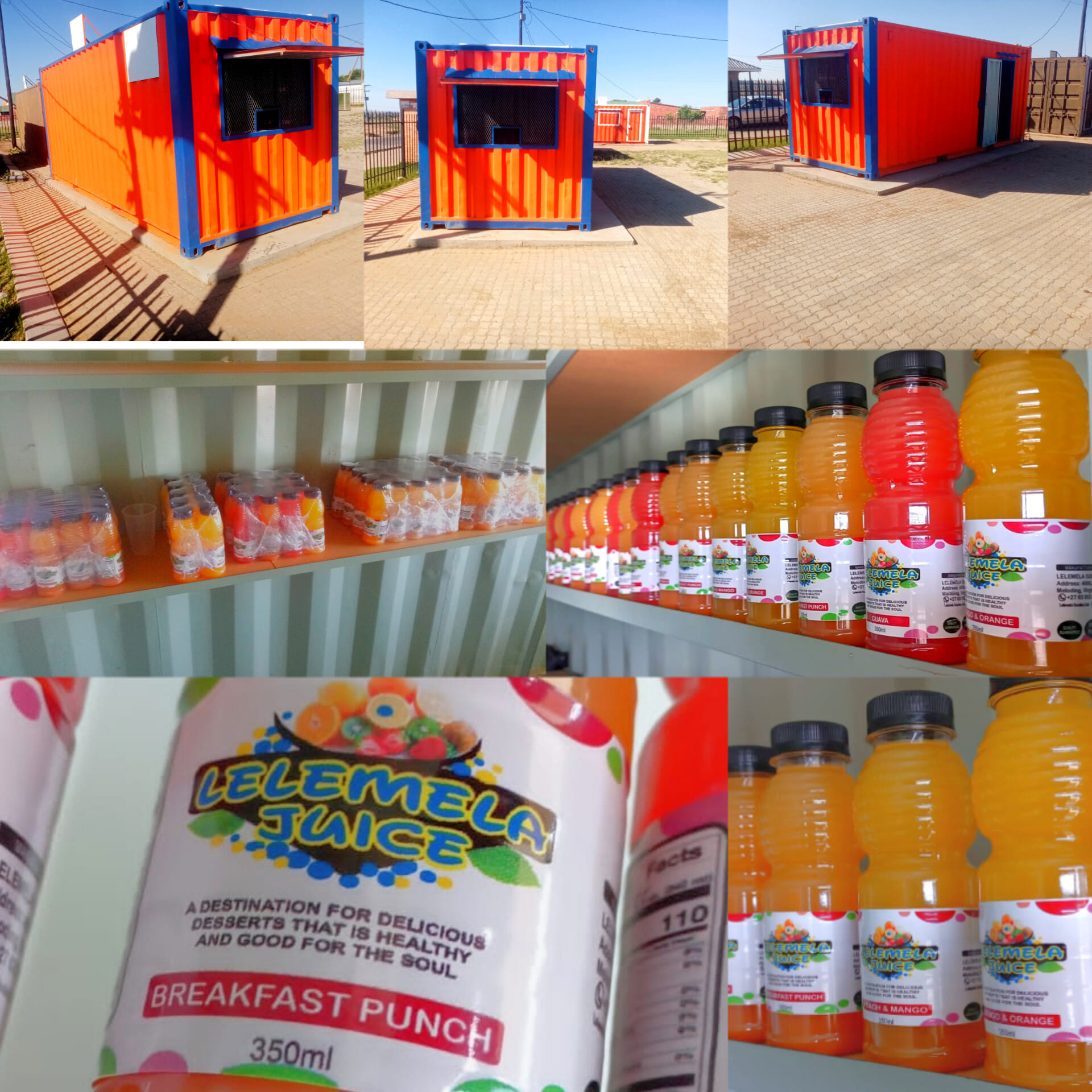 Auther Thetha - The Lelemela Juice Product factory shop...