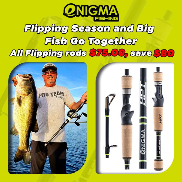 enigma fishing pole Watch High-Performance Titanium Pro Tournament Series Bass Fishing Rods on Amazon Live Fishing with Tomeu on the