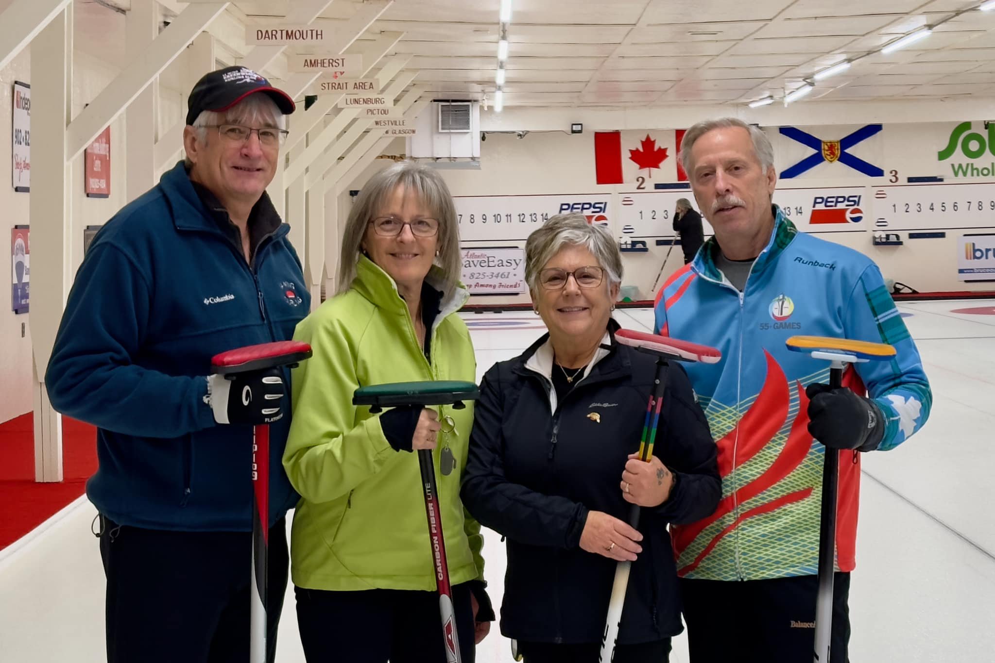 Two Kentville... - Curl Kentville at Glooscap Curling Club