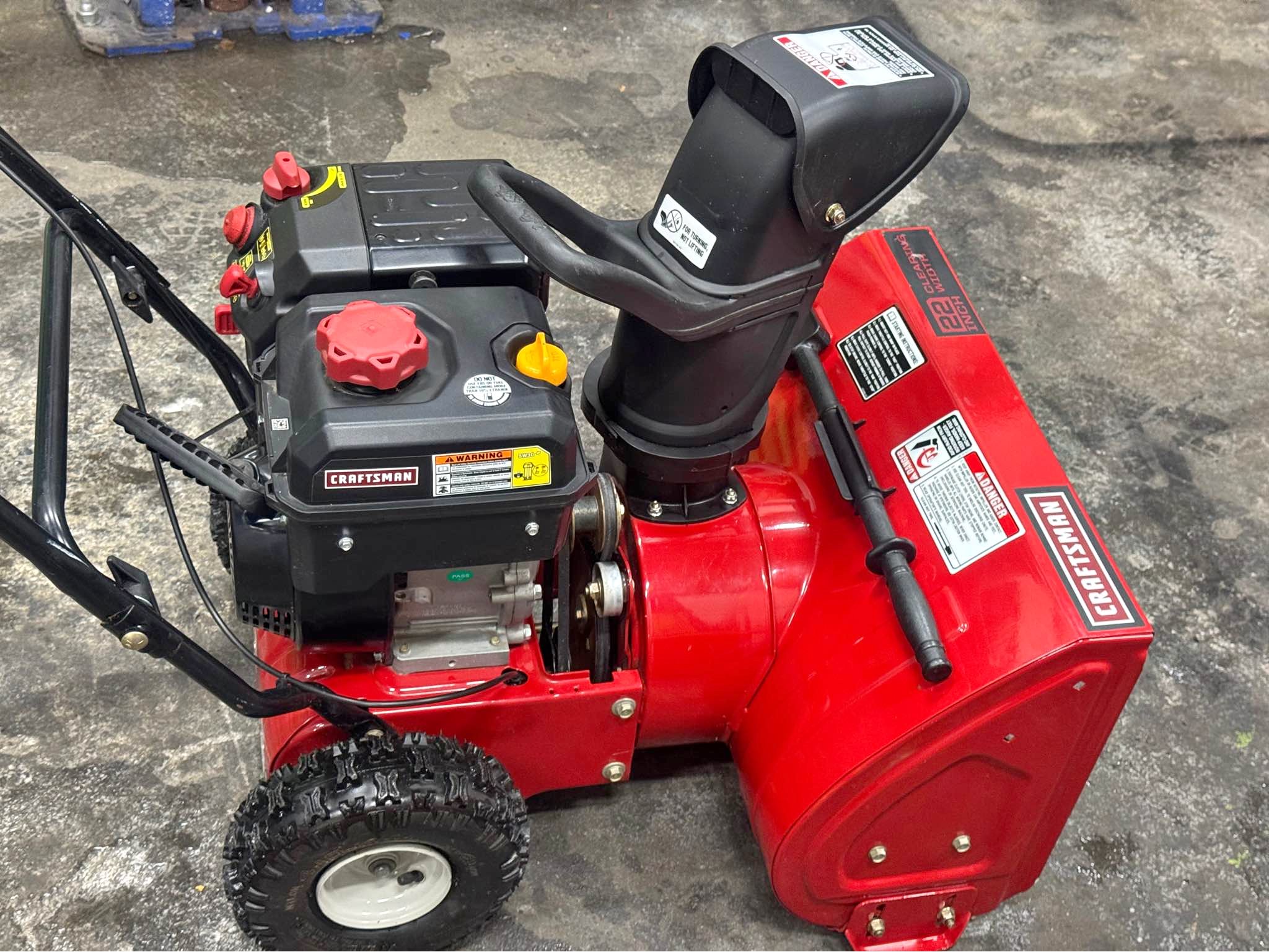 Craftsman Snowblower 22 Inch