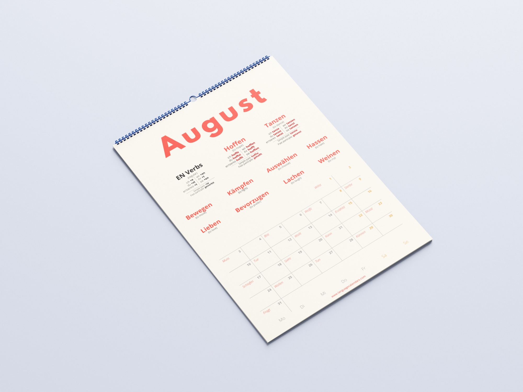 Language Calendars