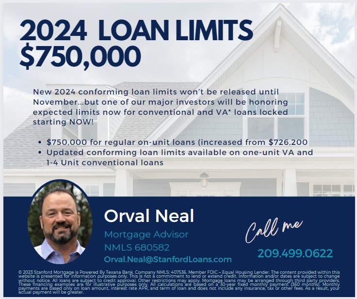 Orval Neal - Mortgage Loan Originator NMLS 680582 | Oakdale CA