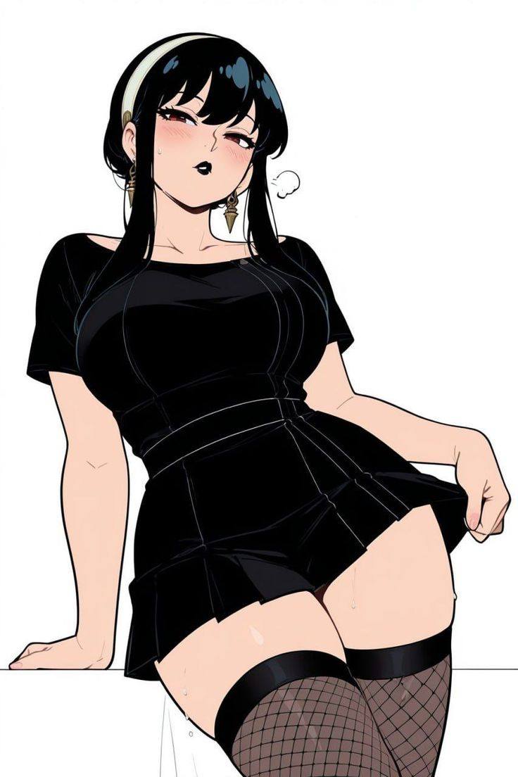 Anya peeking like: 👀 “Hmm… bad guy outside? Anya senses