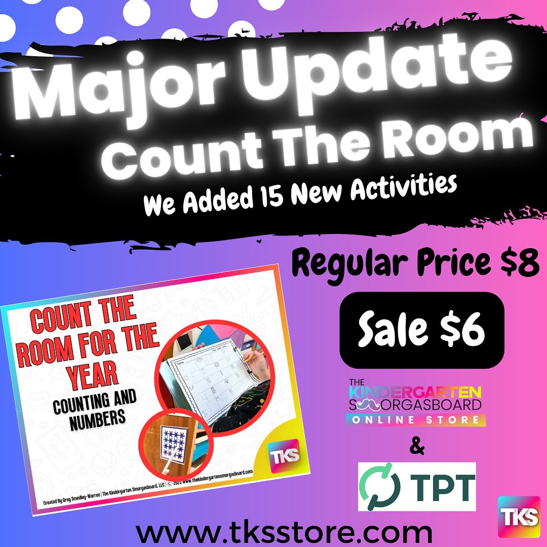 Our Count The Room for the... - Kindergarten Smorgasboard