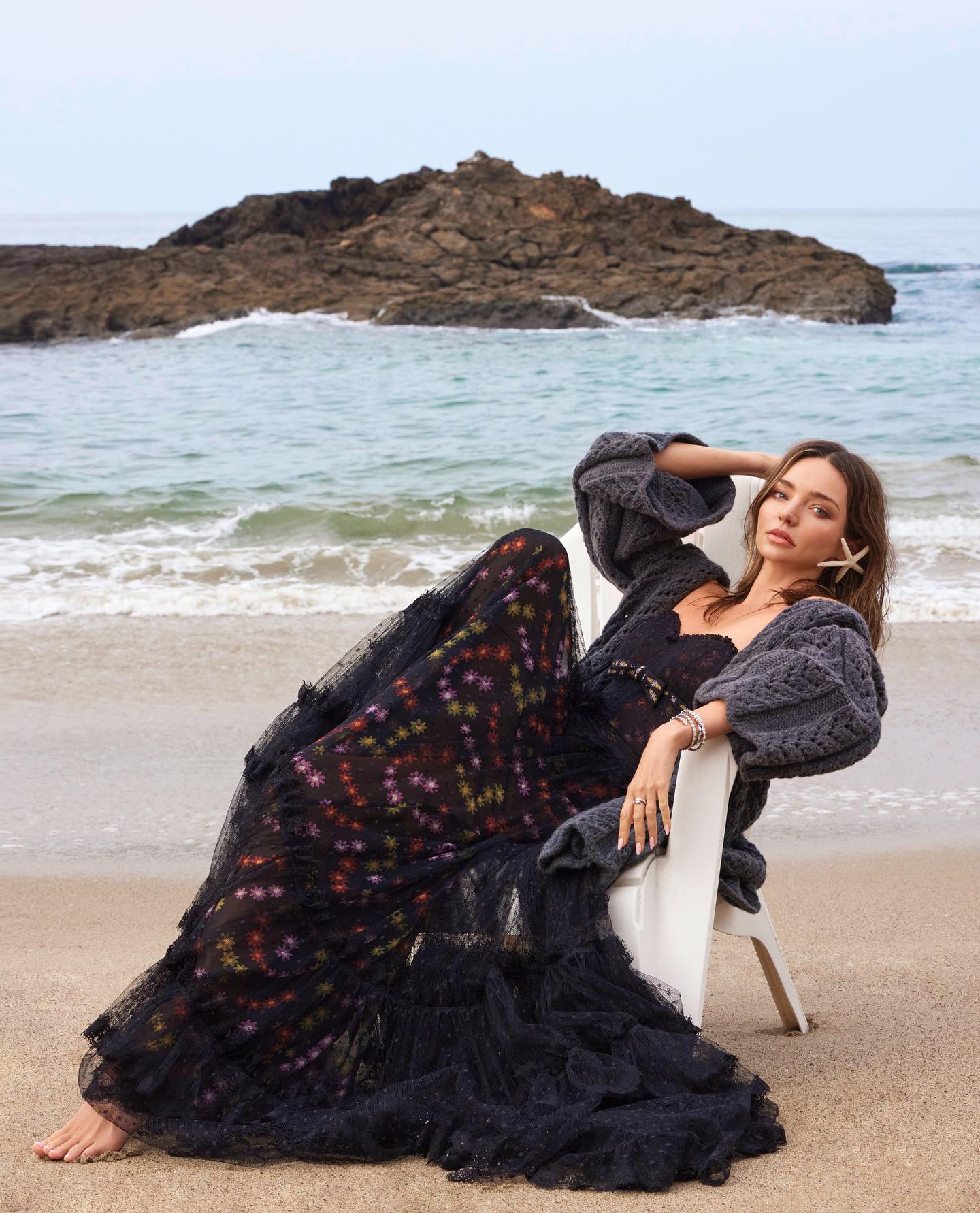 miranda kerr beach dress Color:Mauve no-returns:2026-06-20_2028-09-19 Turquoise Blue White Floaty