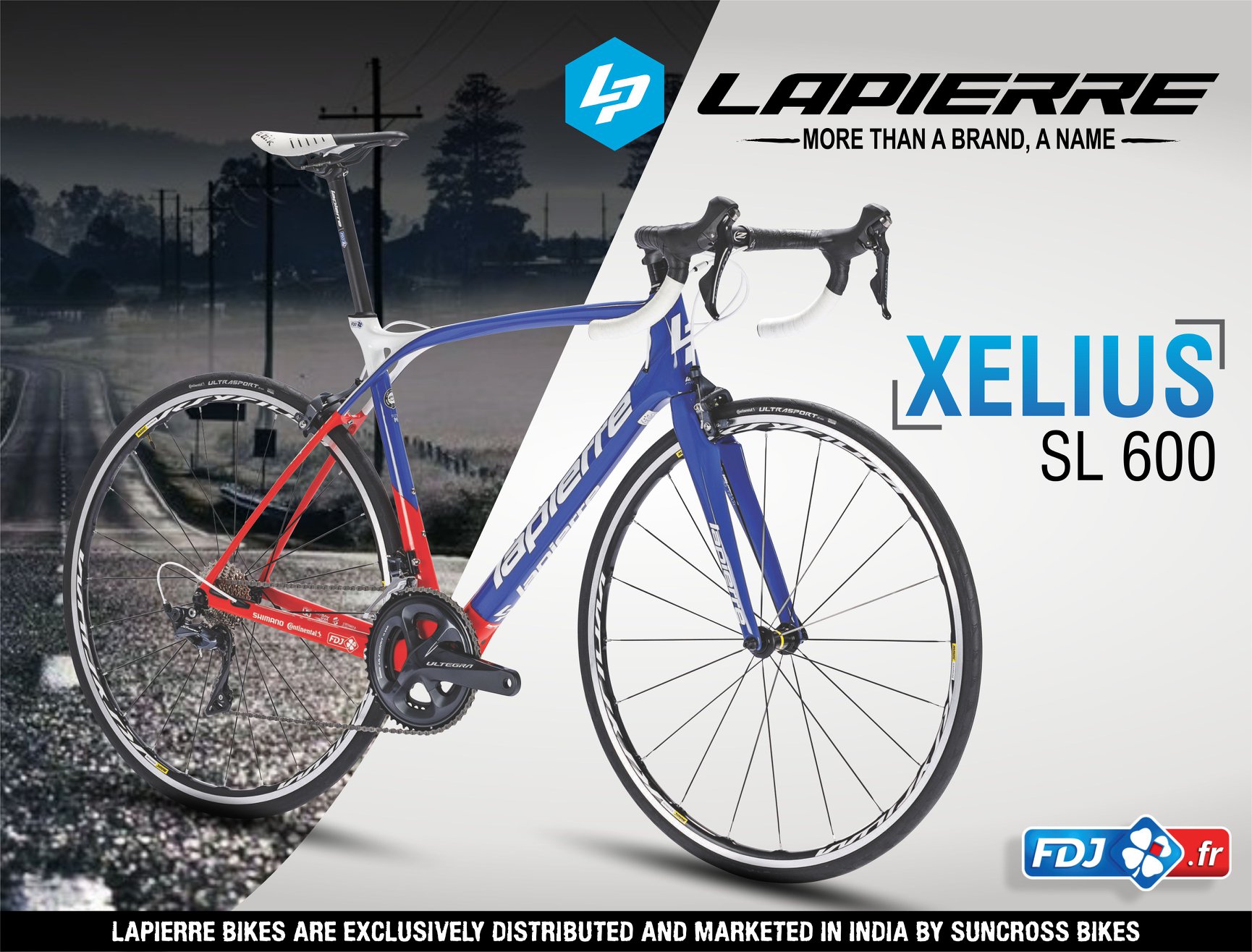 自転車本体 LAPIERRE XELIUS SL ULTIMATE The Xelius SL Ultimate is the perfect bike for versatile courses