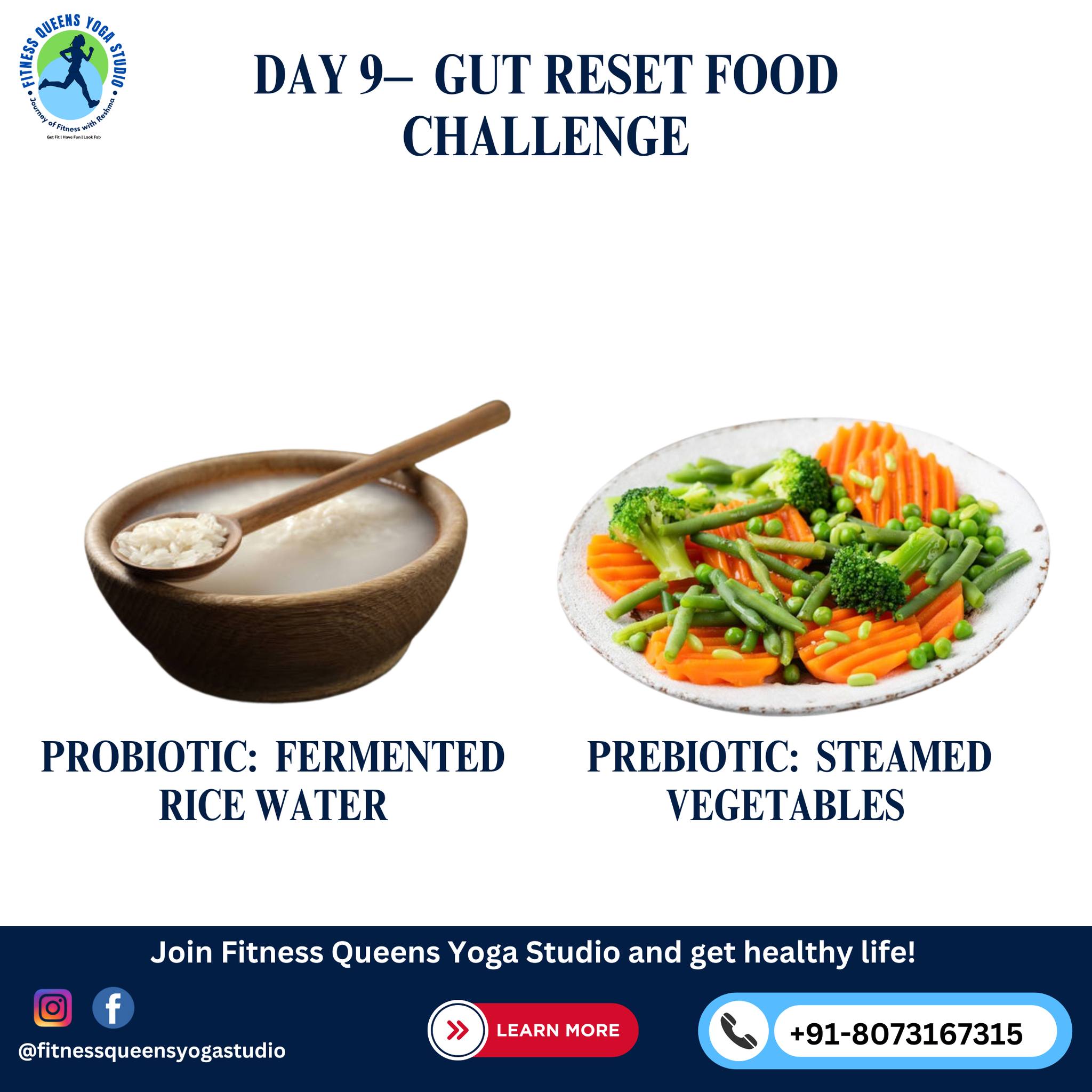 FitnessqueensYogastudio - DAY 9 – Rice Kanji Gut Cooling Challenge Rice ...