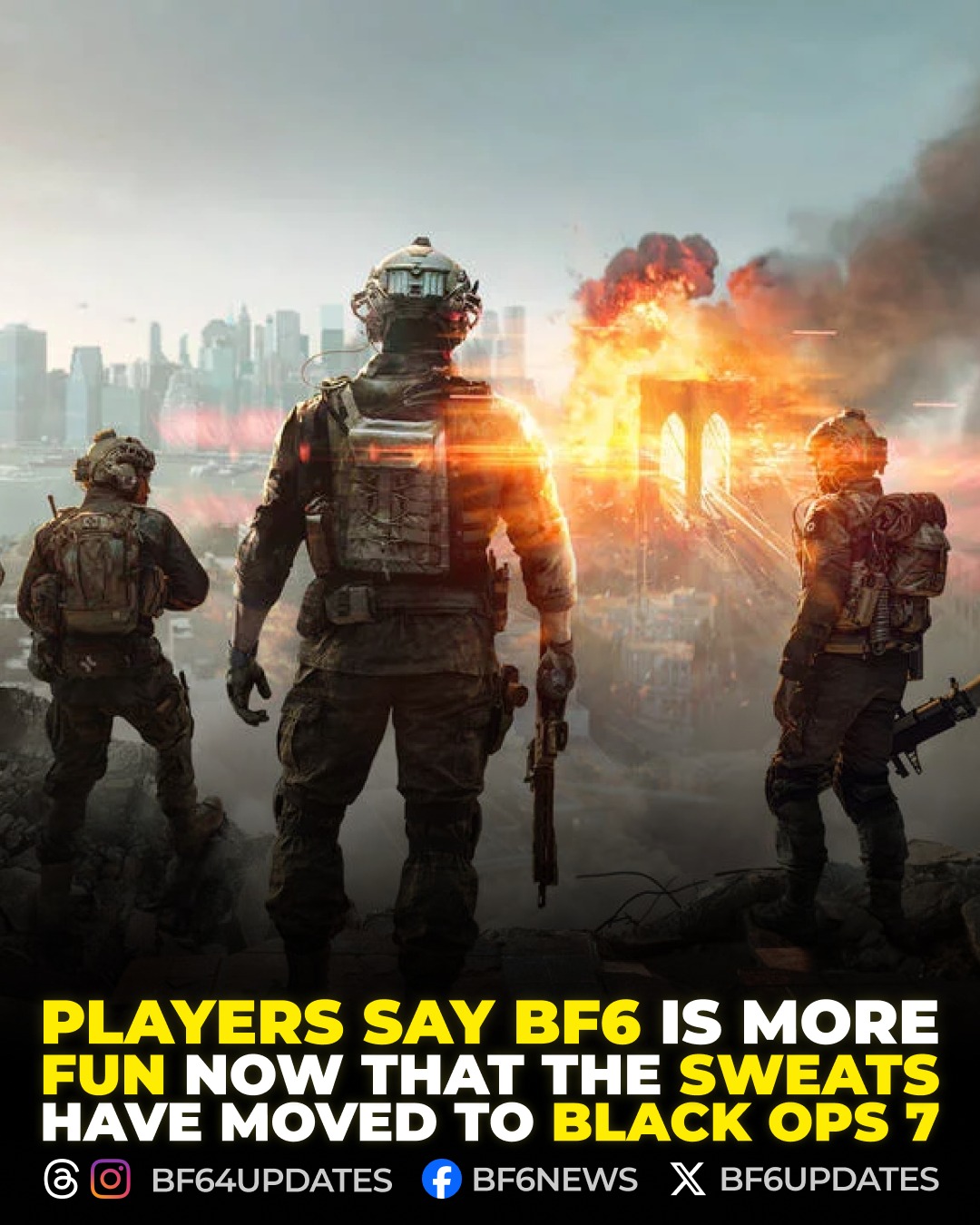 Battlefield 6 players say the game is... - Battlefield 6 News | Facebook
