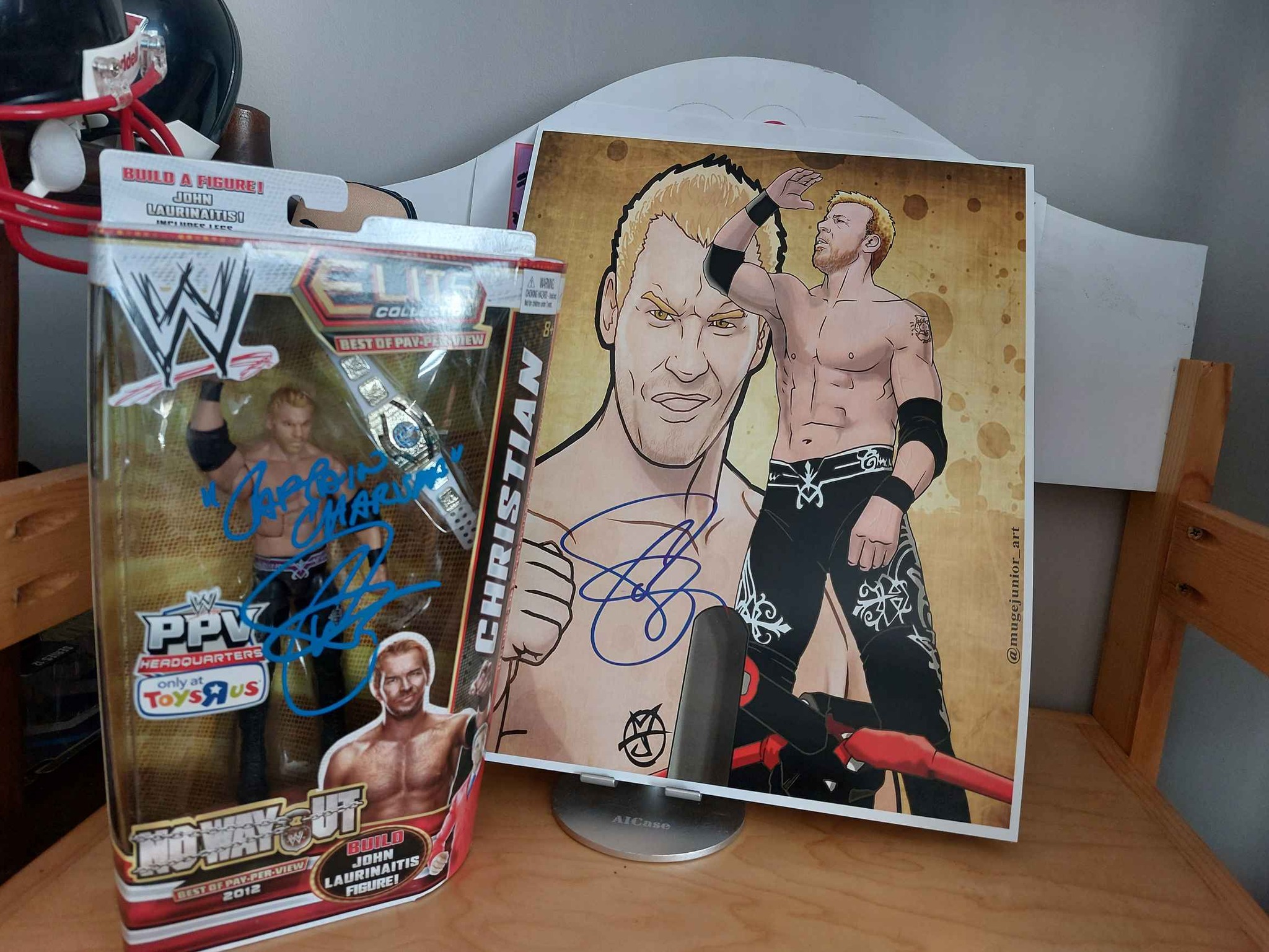 NXT Heavyweight Championship Autograph by Karrion Kross $300 OBO display picture 1