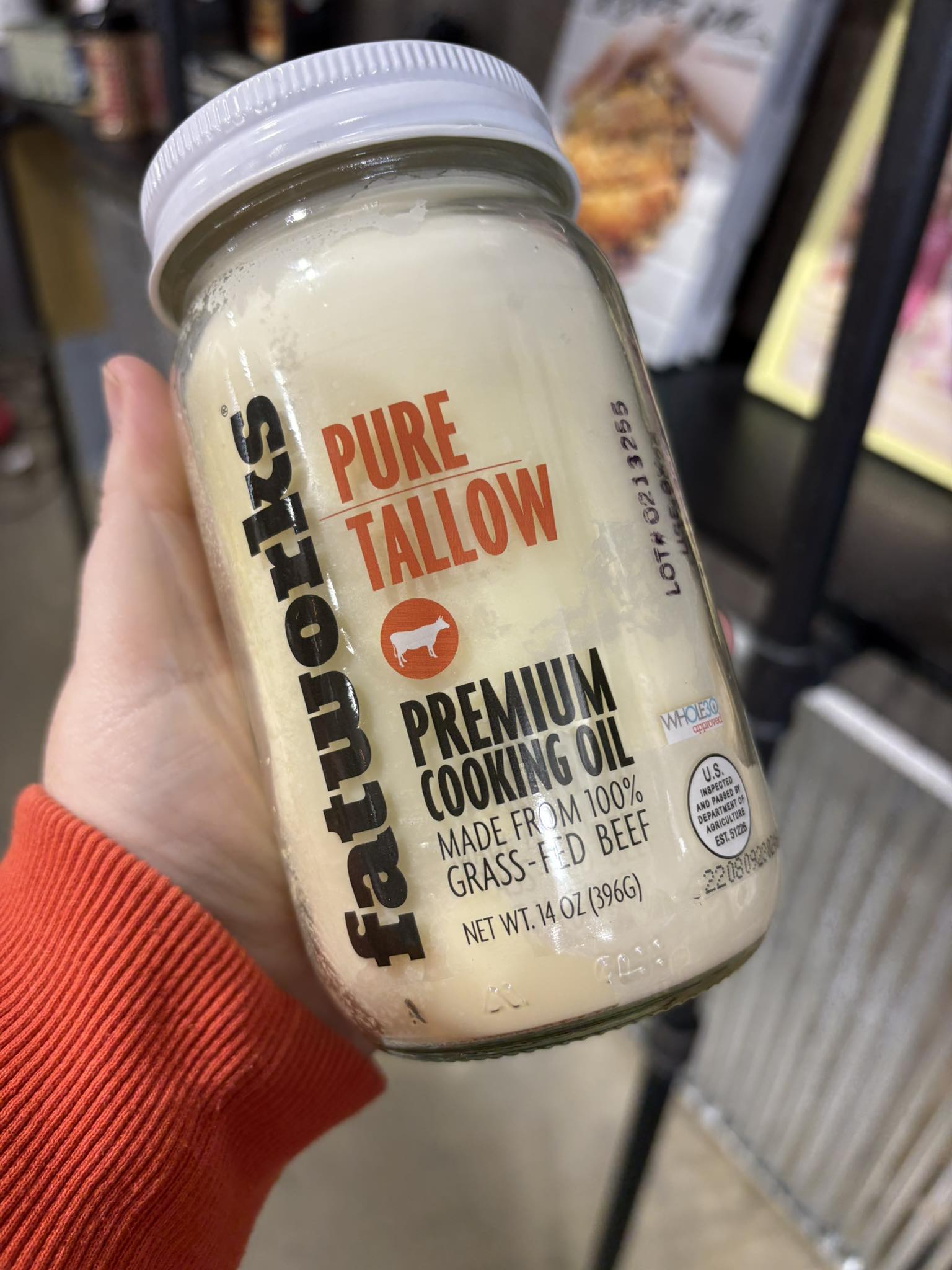Beef Tallow, Grass Fed & Finished Beef, Georgia Grown – Jensen Reserve