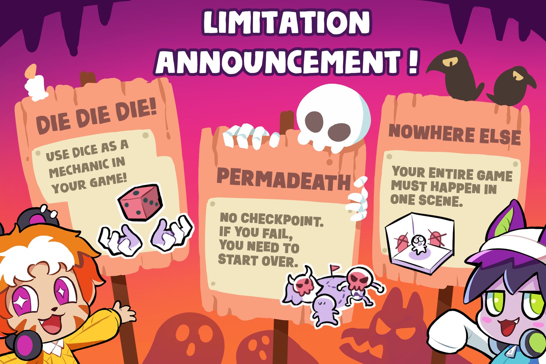 Limitation สำหรับ Thailand Horror Jam... - Thailand Game Jam | Facebook
