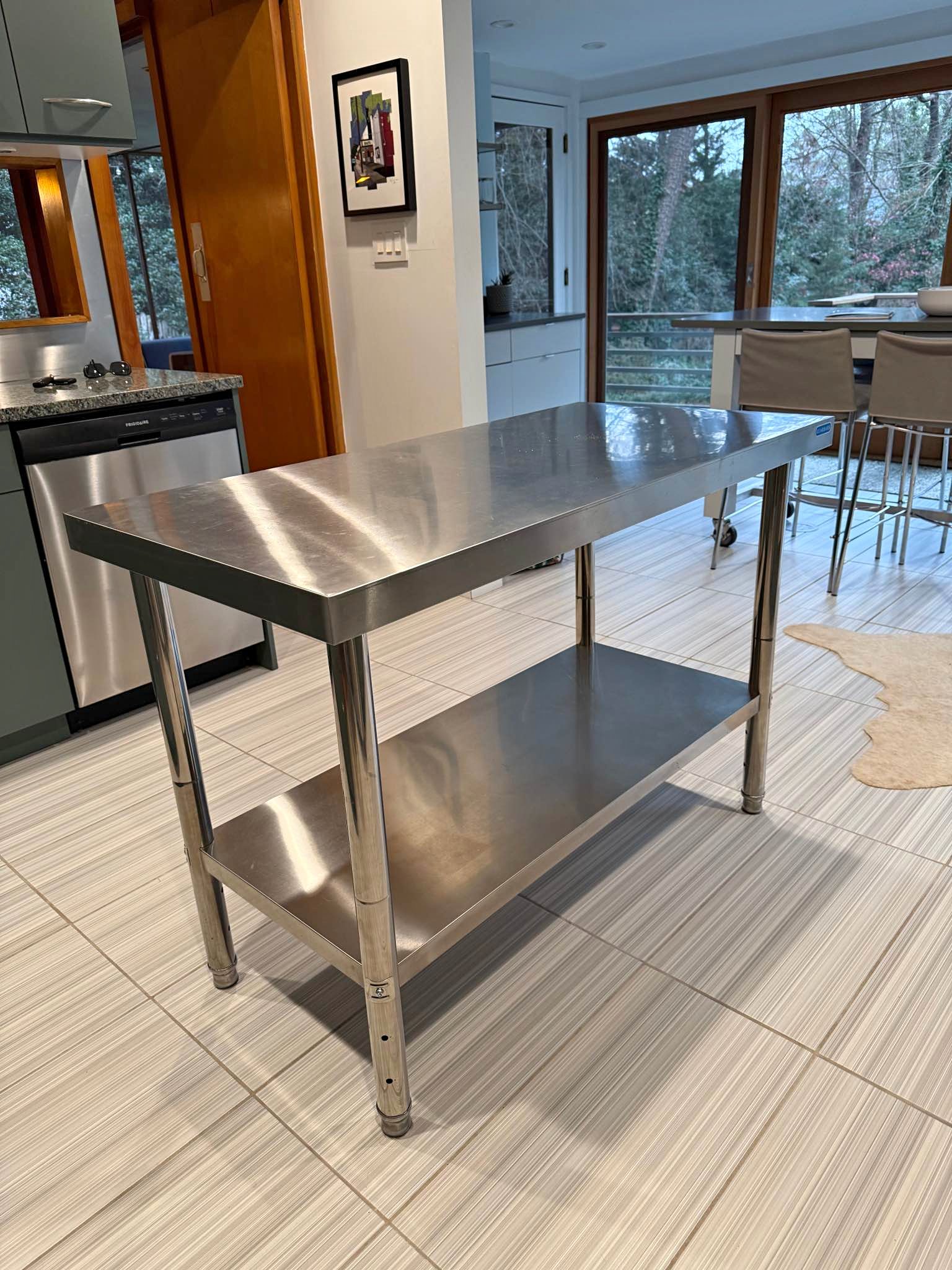 Stainless steel kitchen table - Dining Tables - Raleigh, North Carolina ...