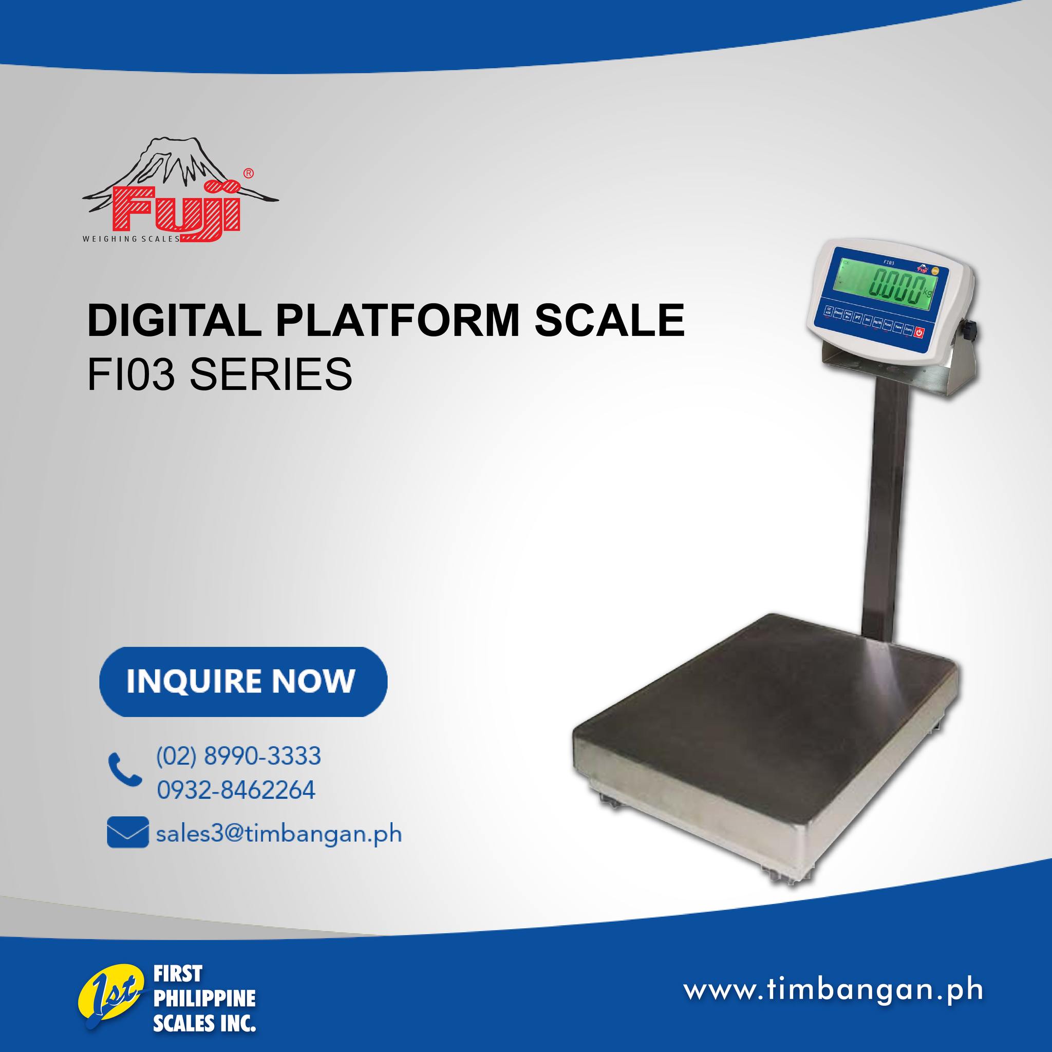 Go for a more durable... - First Philippine Scales, Inc. | Facebook