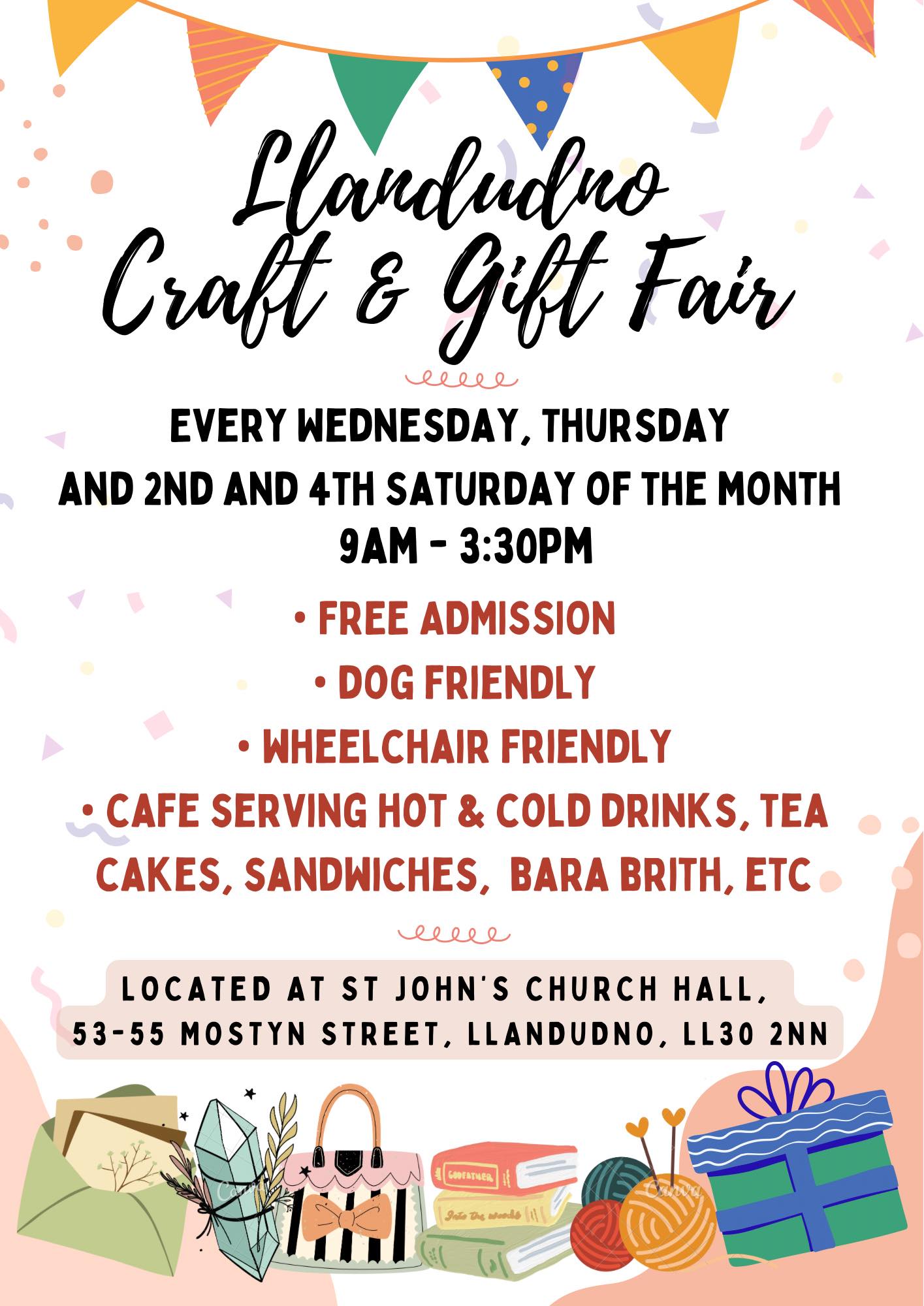 Llandudno - 🌟 Join us for our weekly Craft Fair! 🌟 We’re excited to ...