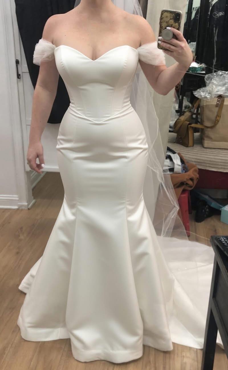 white dresses for brides Multiway Mermaid White Bridesmaid Dresses White Wedding Guest Dress US18W / Custom Color / A