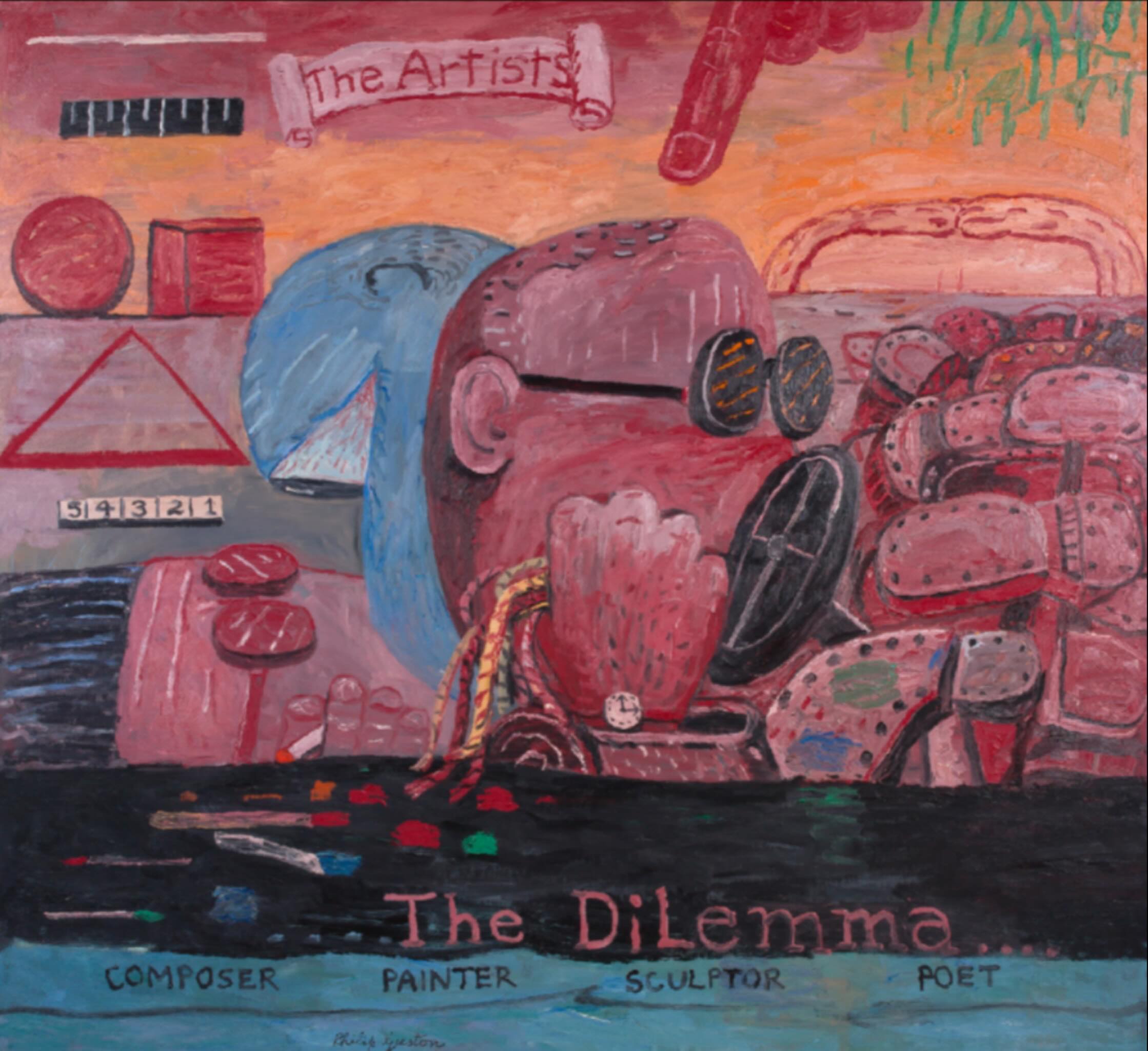 Philip Guston's The Studio painting