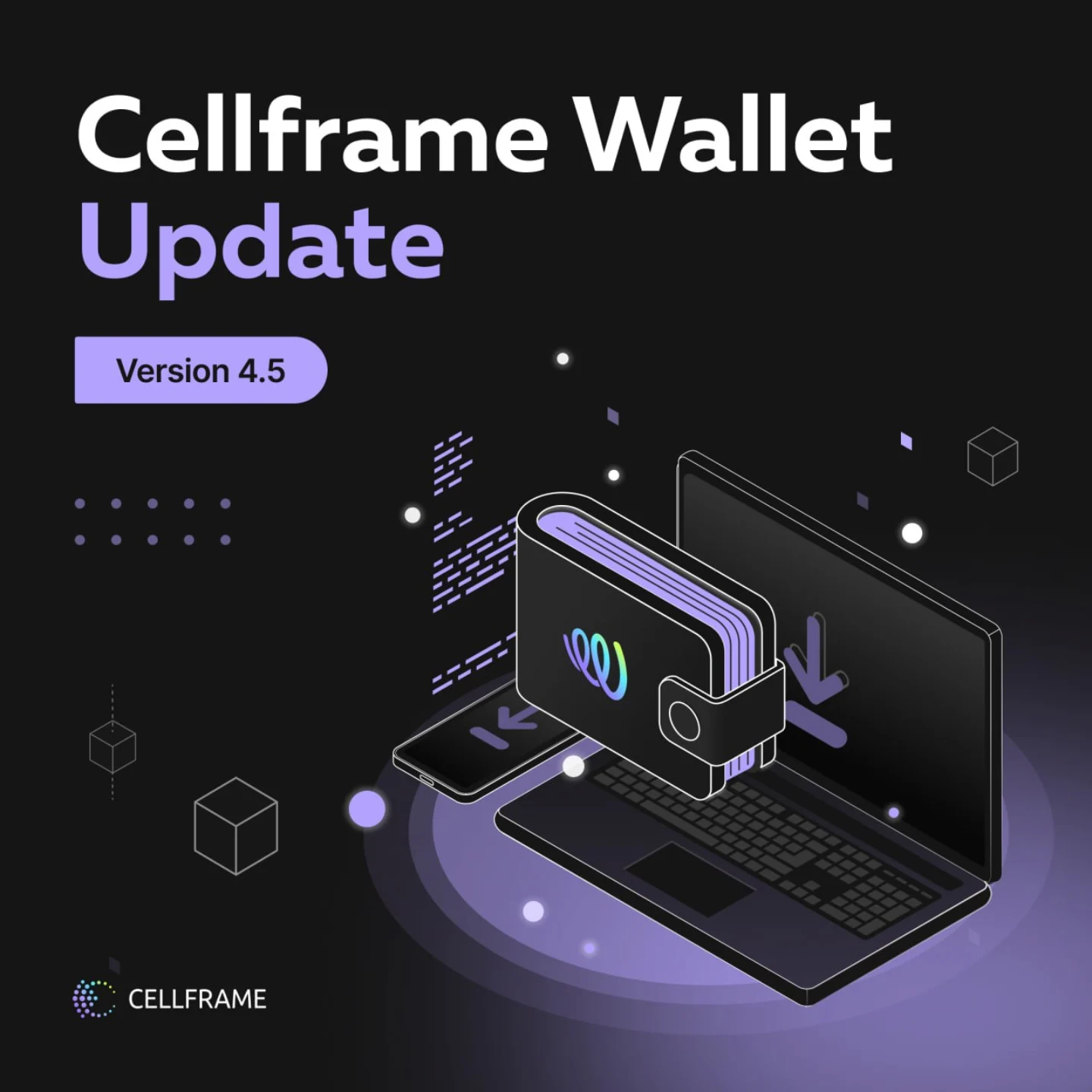 Cellframe - We’re excited to introduce the updated Cellframe Wallet 4.5 ...