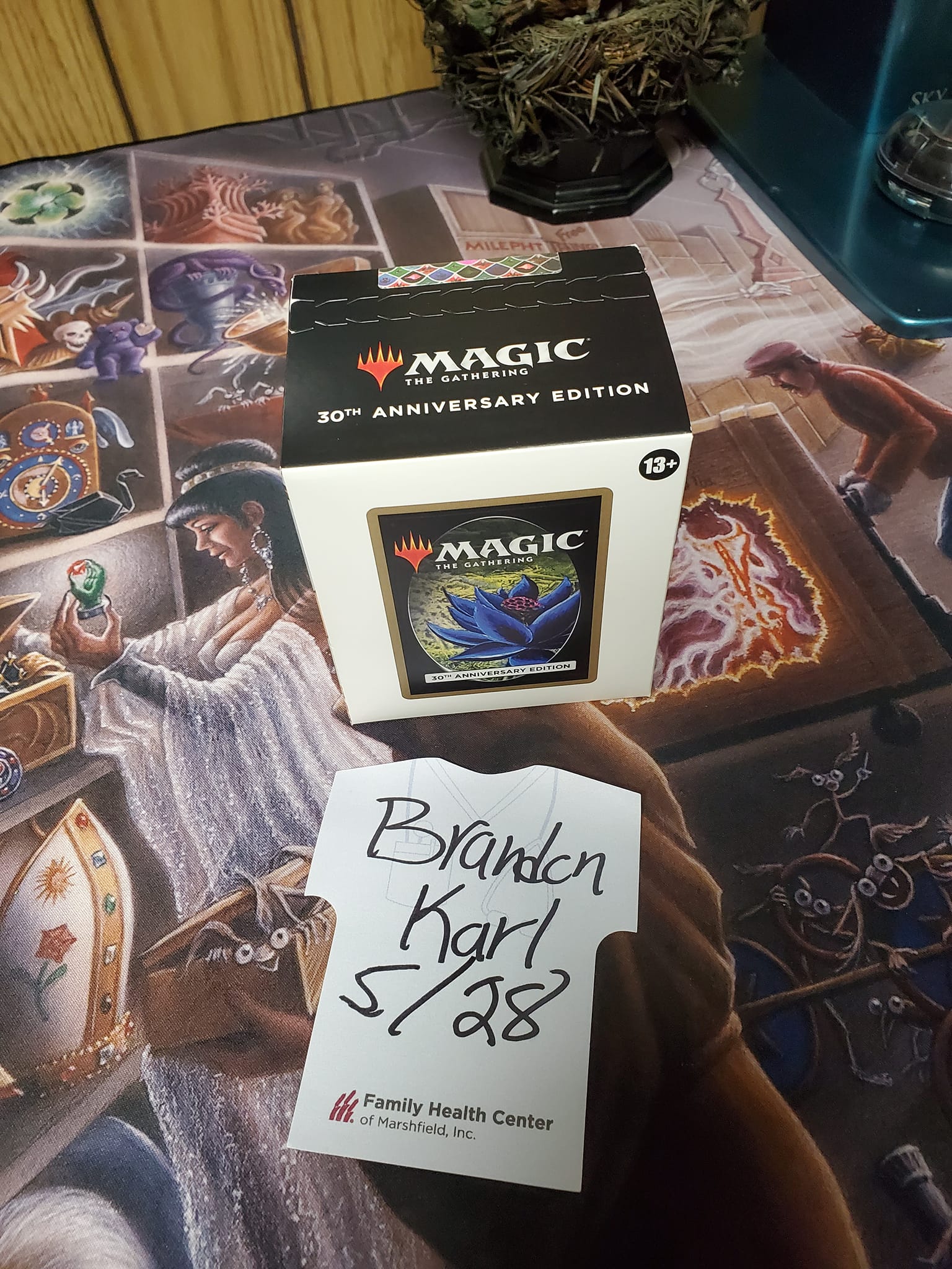 magic the gathering 30th anniversary edition booster box Gathering: Display in modern and retro frames Opening a magic 30th anniversary