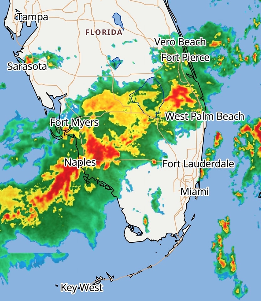 Radar Naples Florida NWS Tampa Bay On X: 