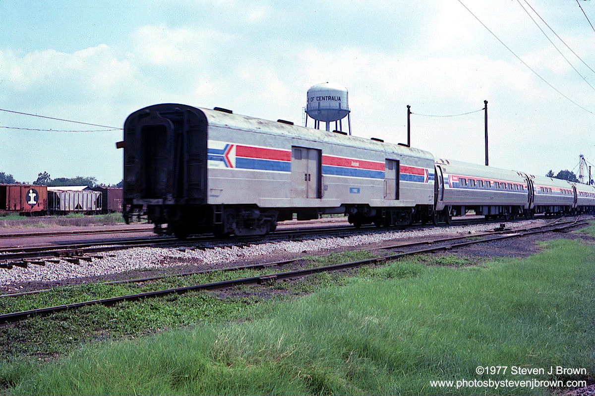 ビンテージAmtrak NYG ↔︎UCA往復切符1991.JAN.26 使用済み Amtrak baggage car 1182 on the Shawnee route