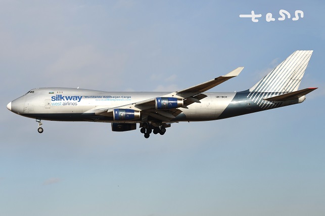 SILKWAY WEST AIRLINES B747-400F / 4K-SW008 at NRT/RJAA 14/01/2024