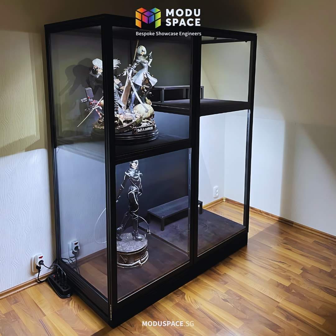 MAGMA Studio - ตู้โชว์ Moducase รุ่น MAX150 พร้อมใส่ shelf...