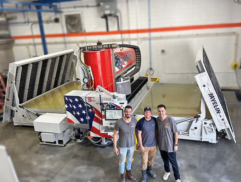 Park Industries - Two Table. Slab Loader. CNC Sawjet. 🇺🇸... | Facebook