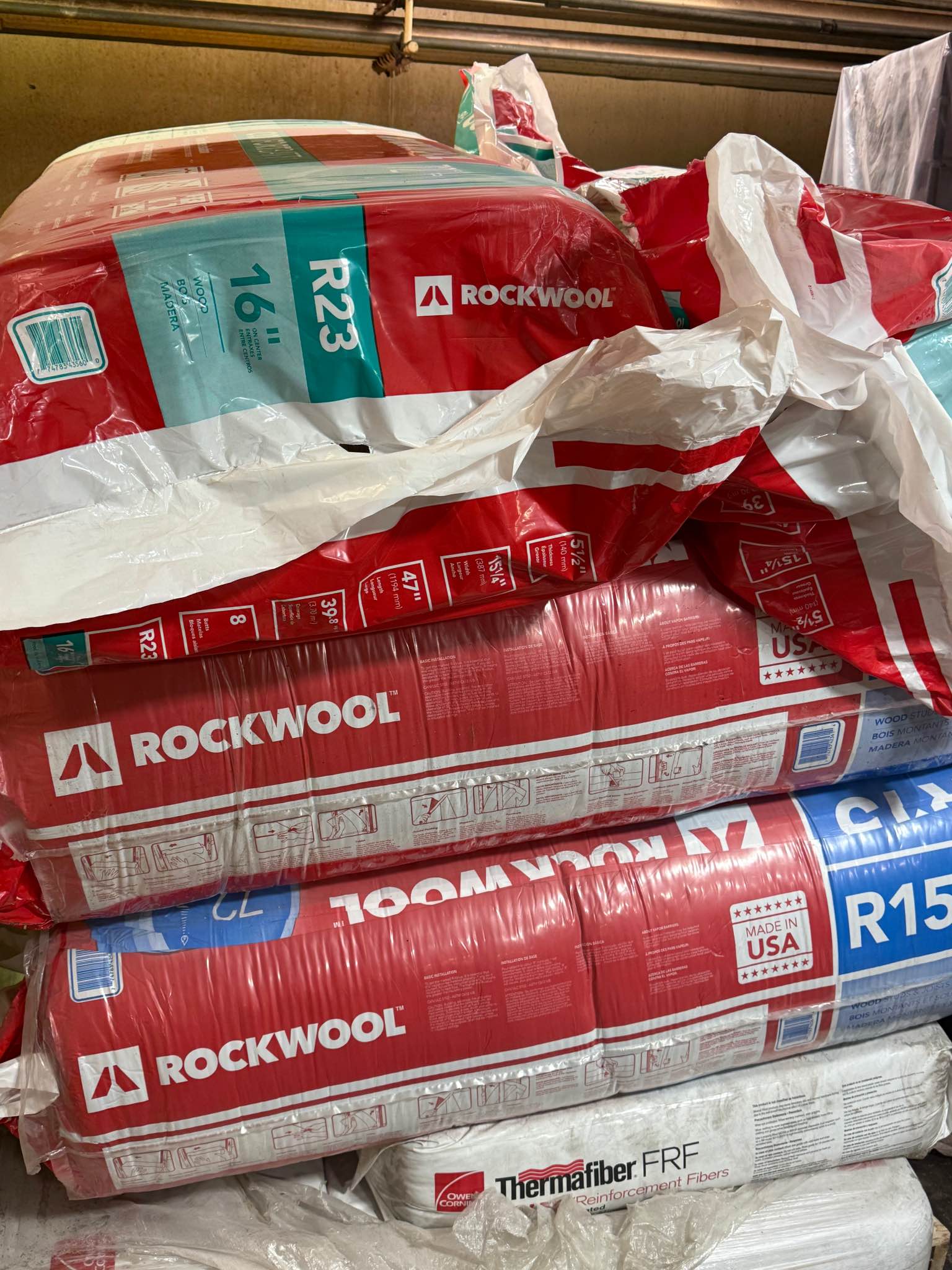 ROCKWOOL R23 & R15 INSULATION - Caulk & Sealant - McCordsville, Indiana ...