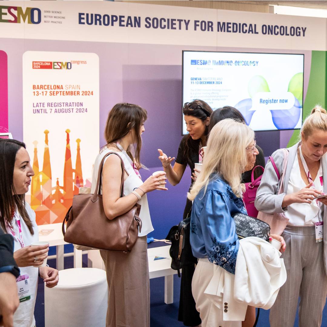 🧬A busy day... - ESMO - European Society for Medical Oncology