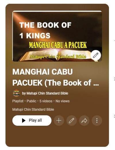 Matupi Chin Standard Bible | Matupi