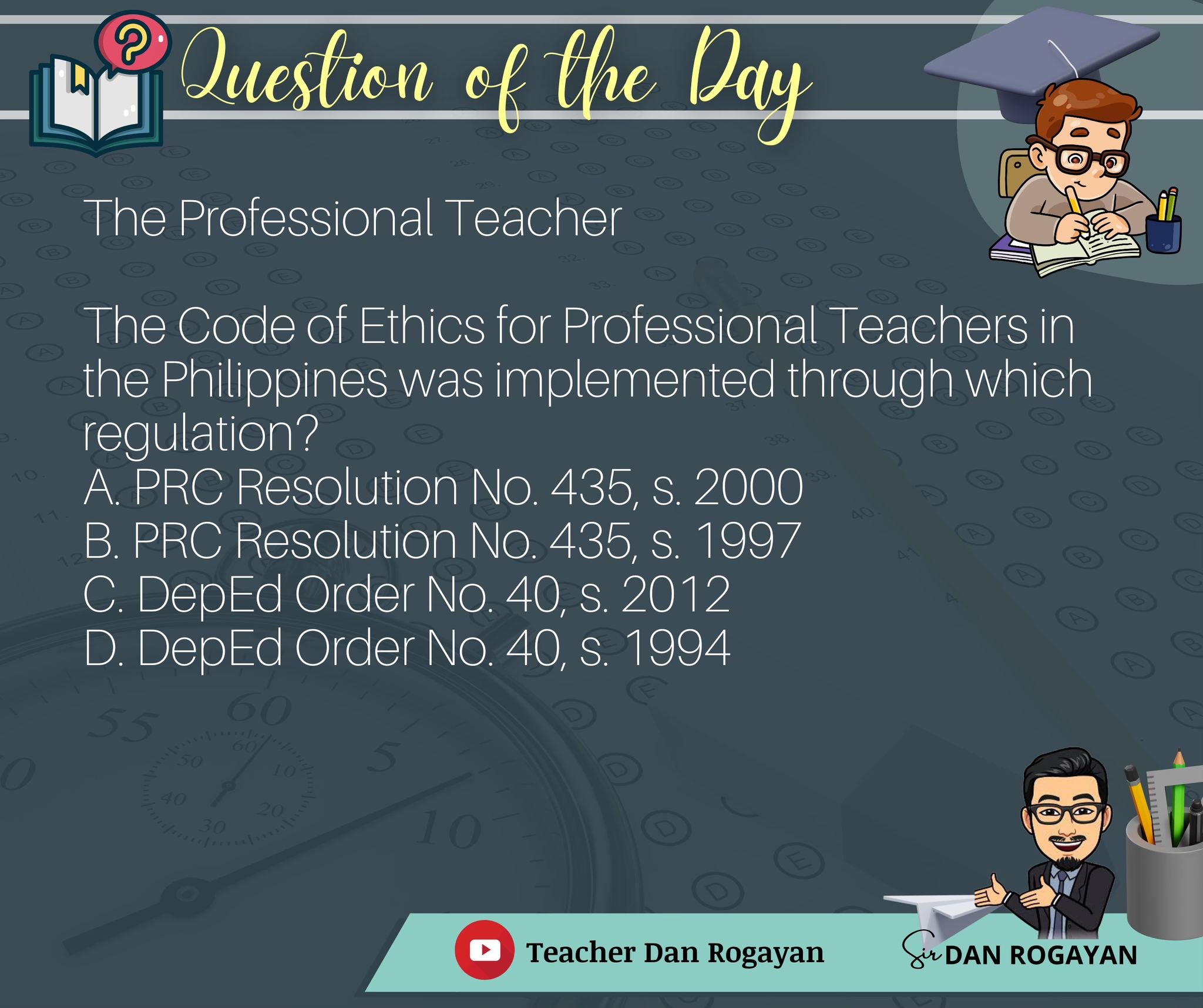 Sir Dan Rogayan - The Professional Teacher The Code of... | Facebook