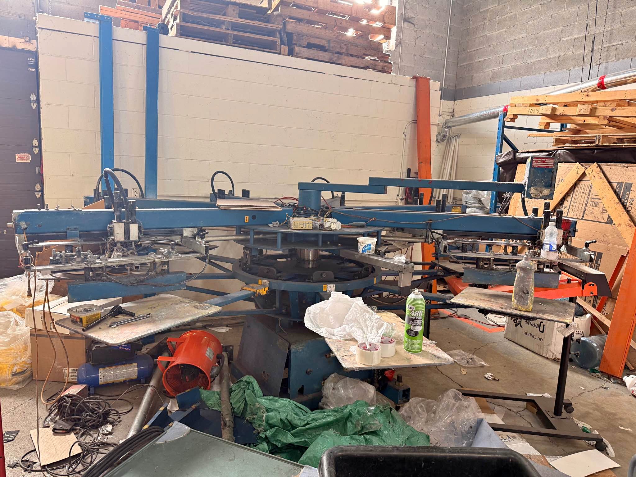 Carrousel de sérigraphie Diamondback R Series M&R Diamondback R Series ...