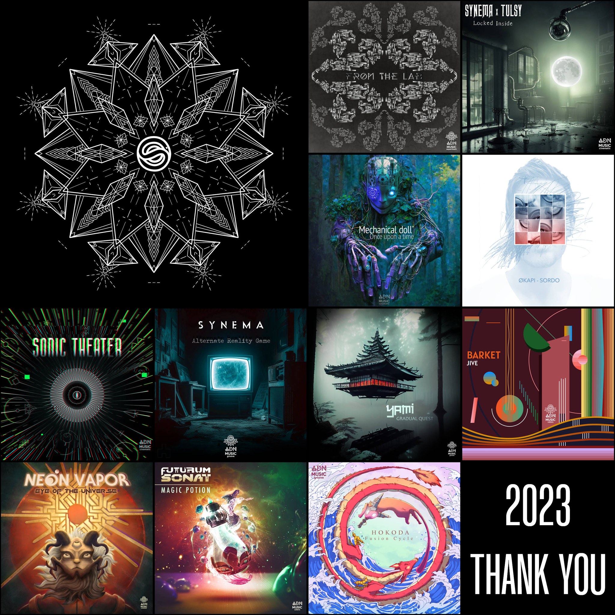 ADN Music - 🌀 2023 LABEL RECAP 🌀 2023 was again a... | Facebook