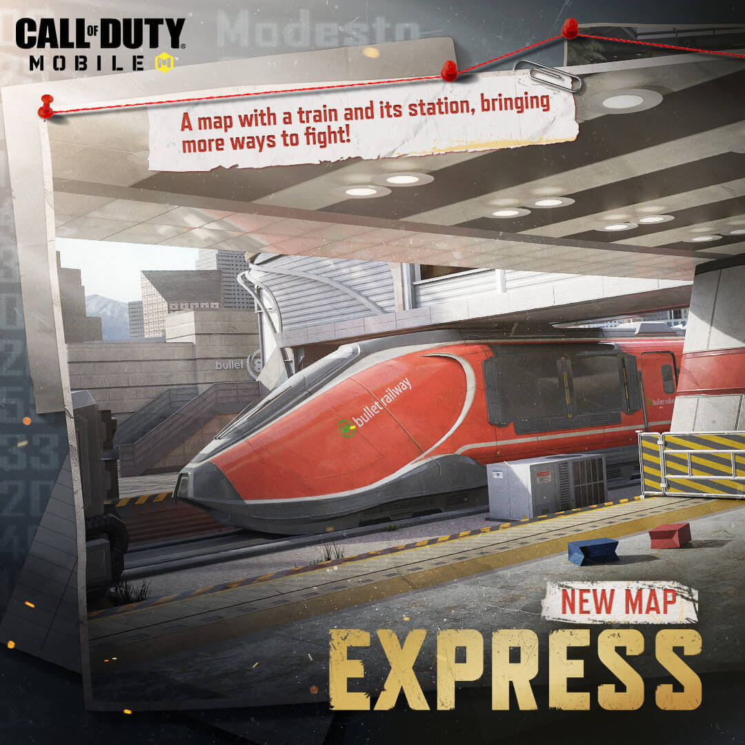 📢 ALL ABOARD! 🚄 The train... - Garena Call of Duty Mobile