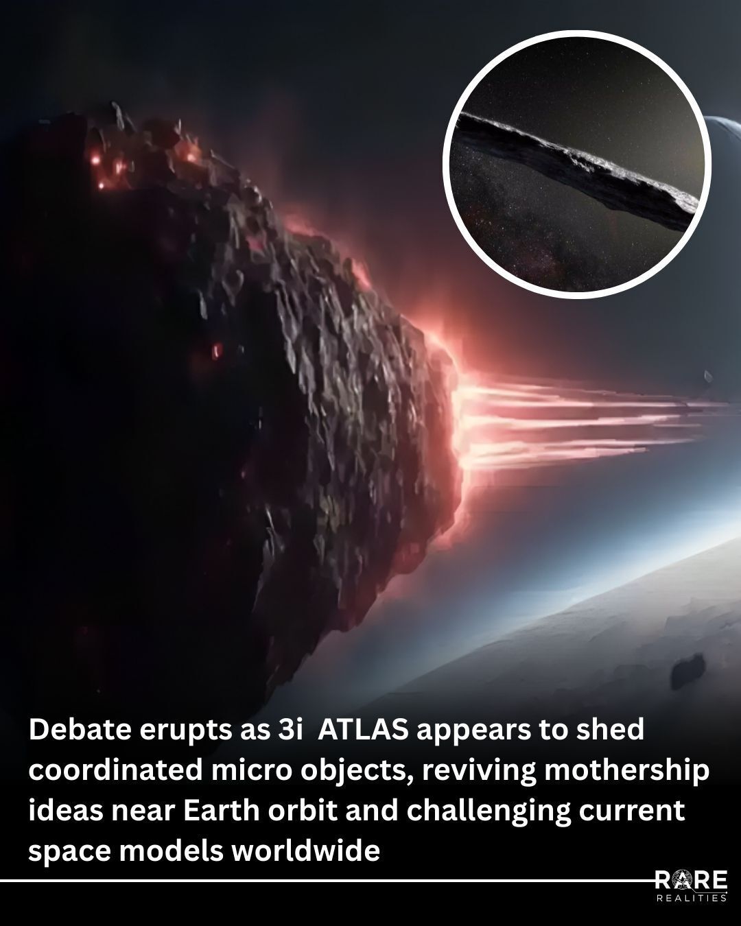 Rare - Reports of tiny objects near 3I ATLAS just shifted attention ...