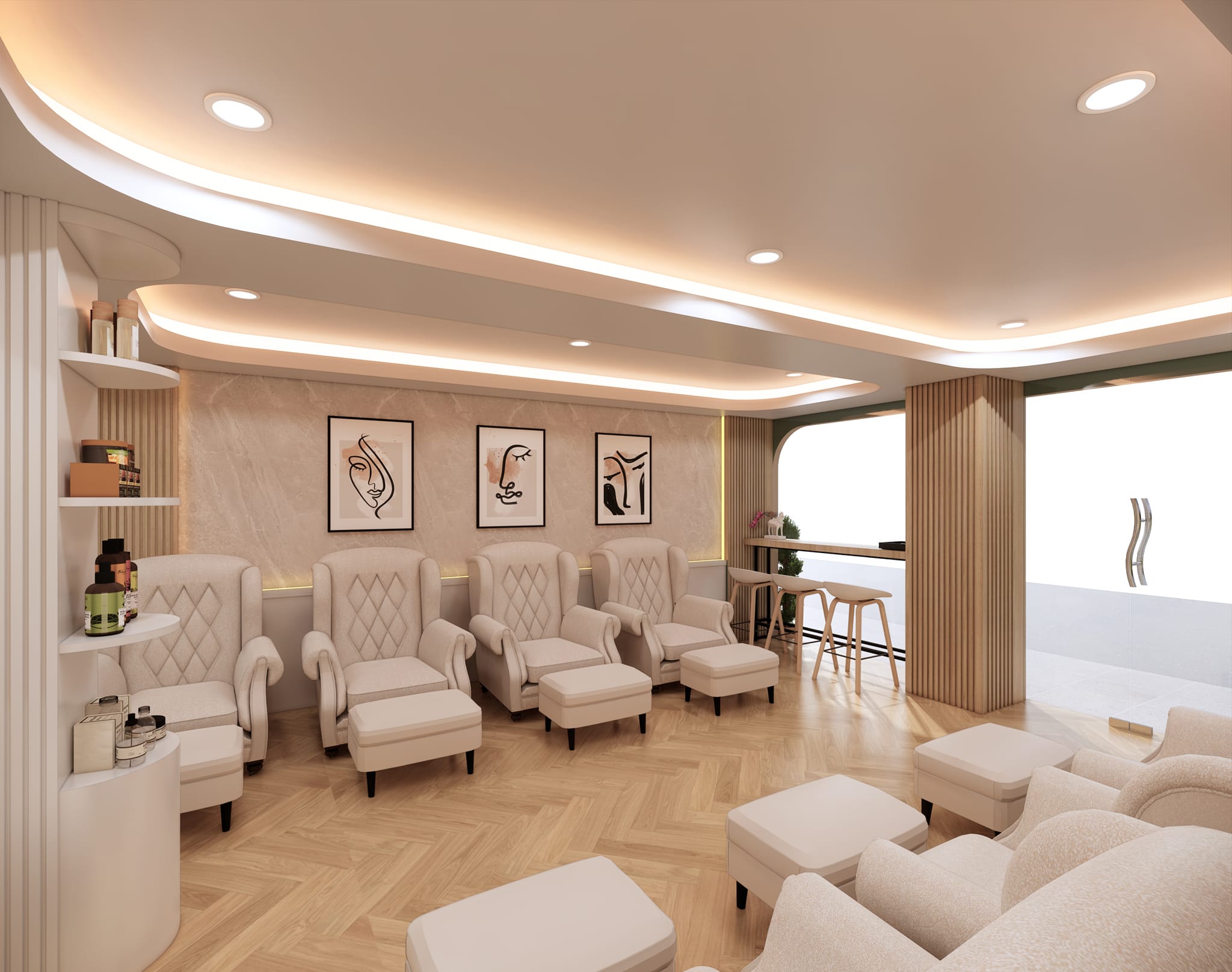 Haus interior hatyai จำหน่าย ผ้าม่าน วอลเปเปอร์และงาน มู่ลี่ ม่านปรับ ...