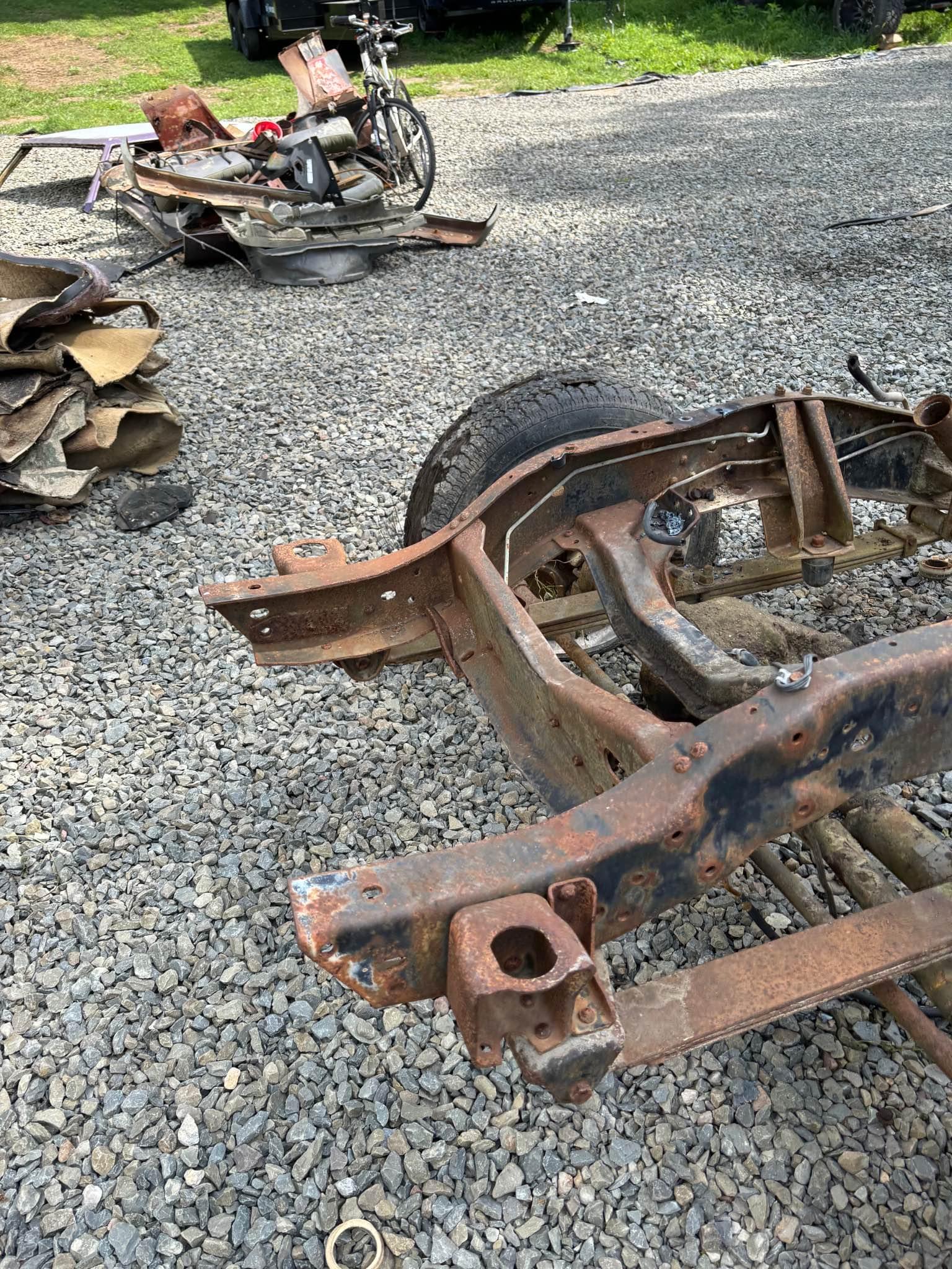 RUST FREE SUBURBAN FRAME 4wd 4x[hidden information] squarebody c2500 ...