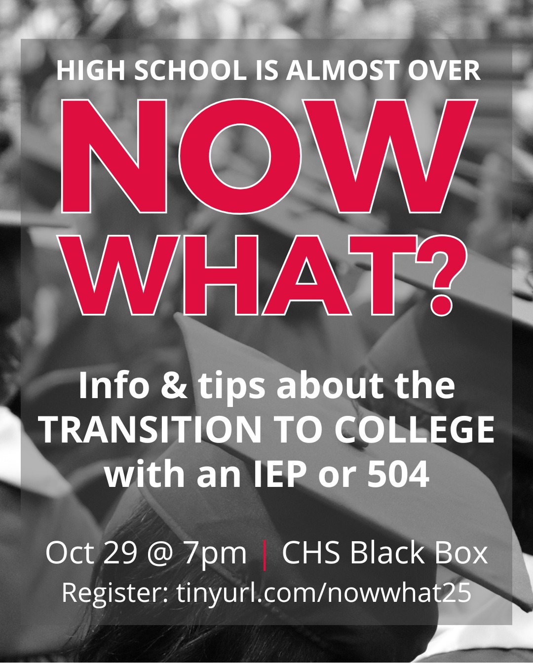 SEPAC SOMA - TONIGHT! Join Matt Endlich, CHS Transitions... | Facebook