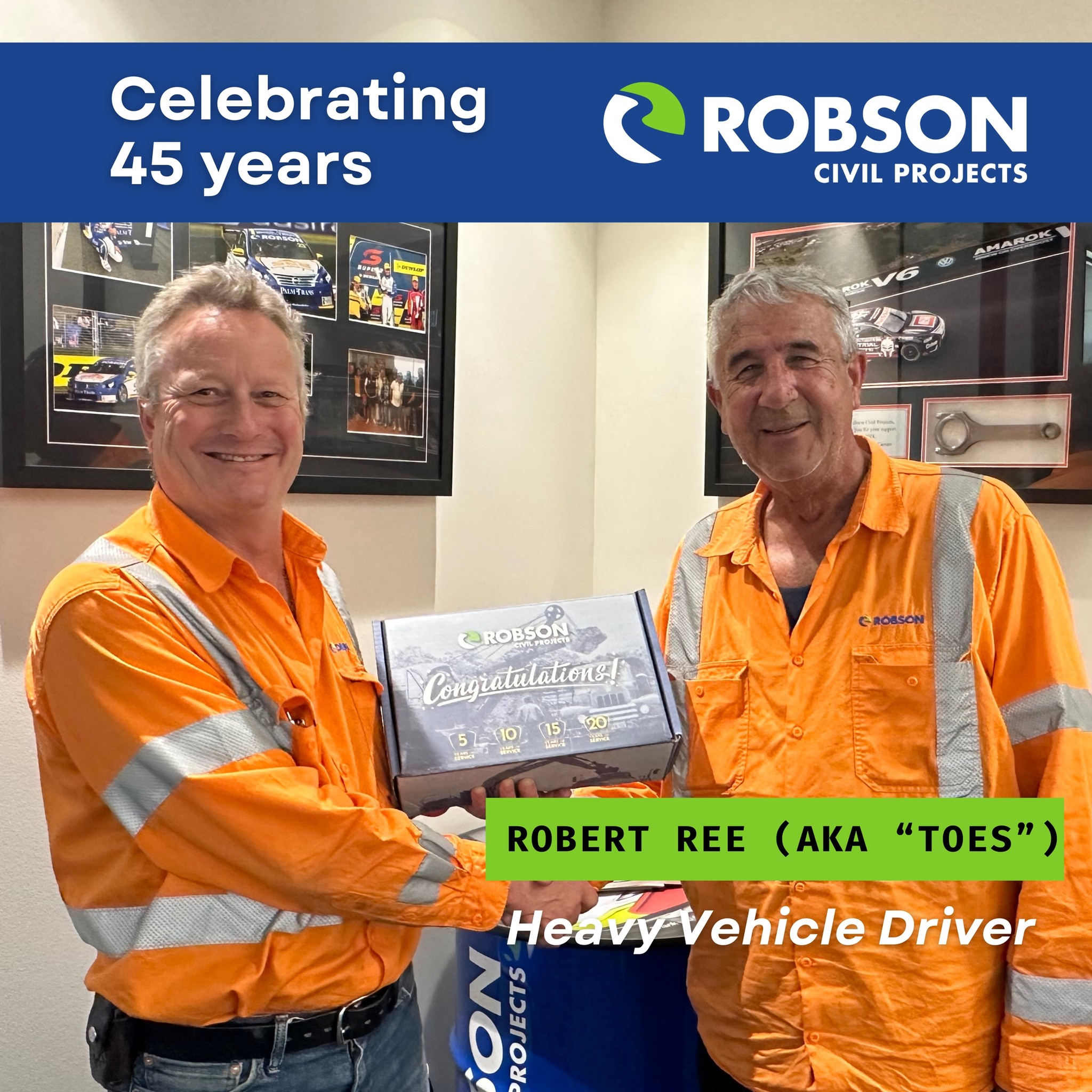 Robson - How many gold stars should we give someone celebrating 45 ...