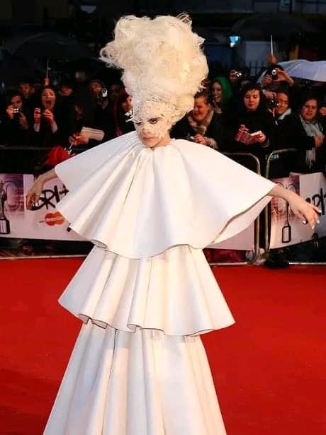 why does lady gaga dress weird Gaga's most controversial outfits IHC251