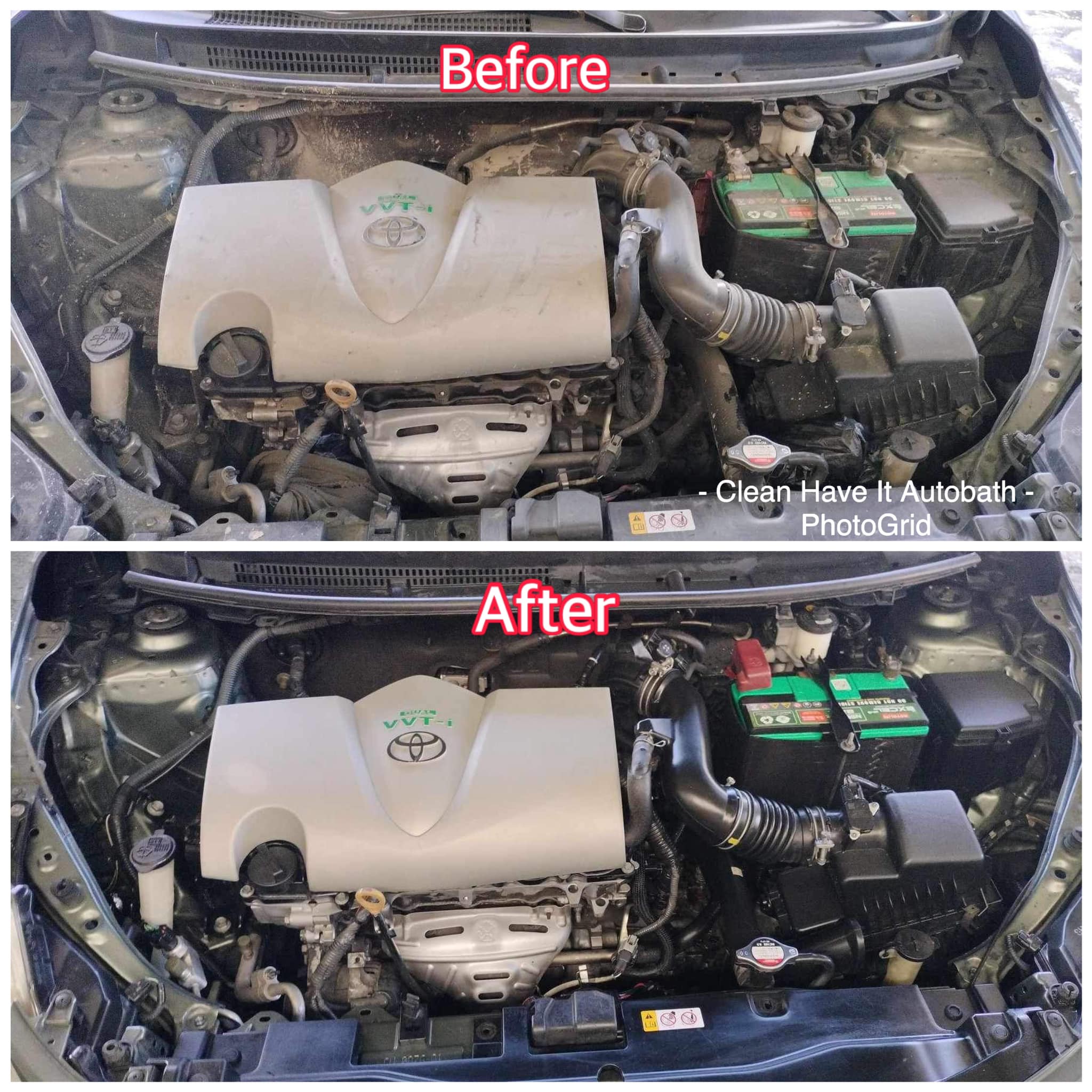 Toyota Vios Engine Wash 💦 Thank... - Clean Have It Autobath