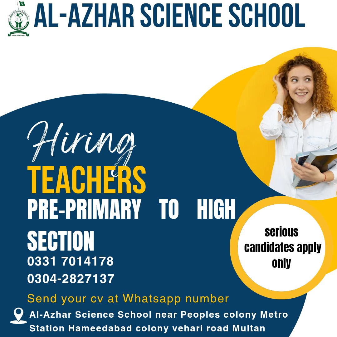 Al Azhar Science Girls High School | Multan