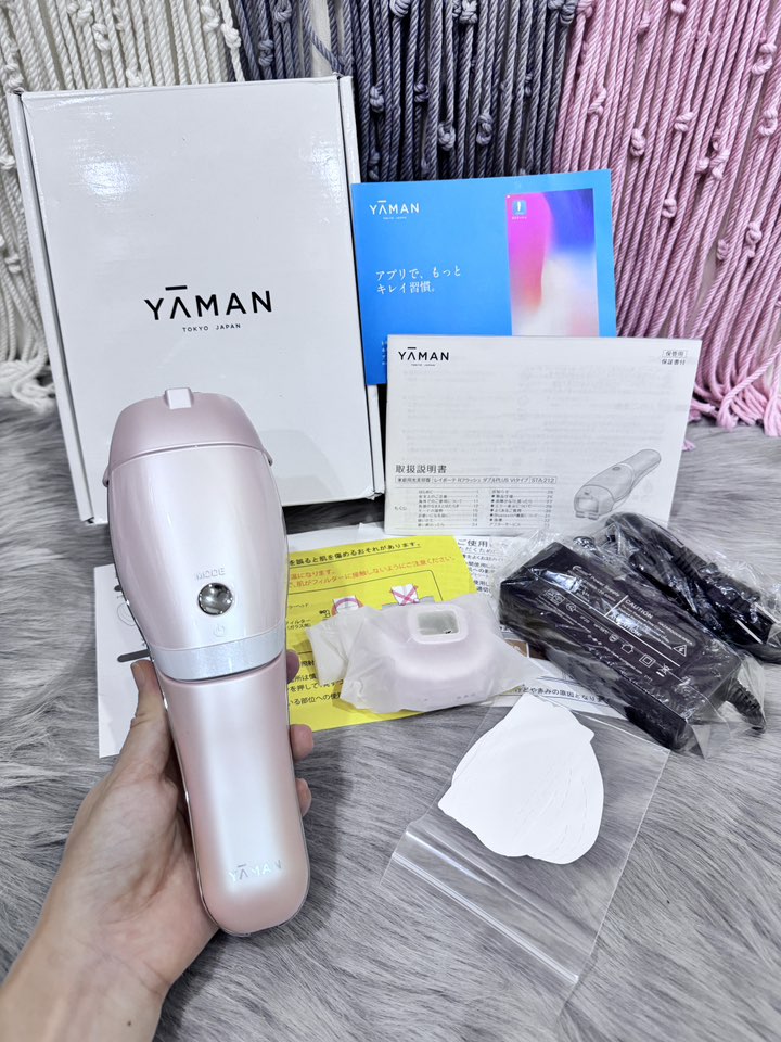 YAMAN 光美容機　STA-212 🎀🌸MÁY TRIỆT LÔNG YAMAN CAO CẤP YAMAN PLUS STA-212,TRIỆT LÔNG