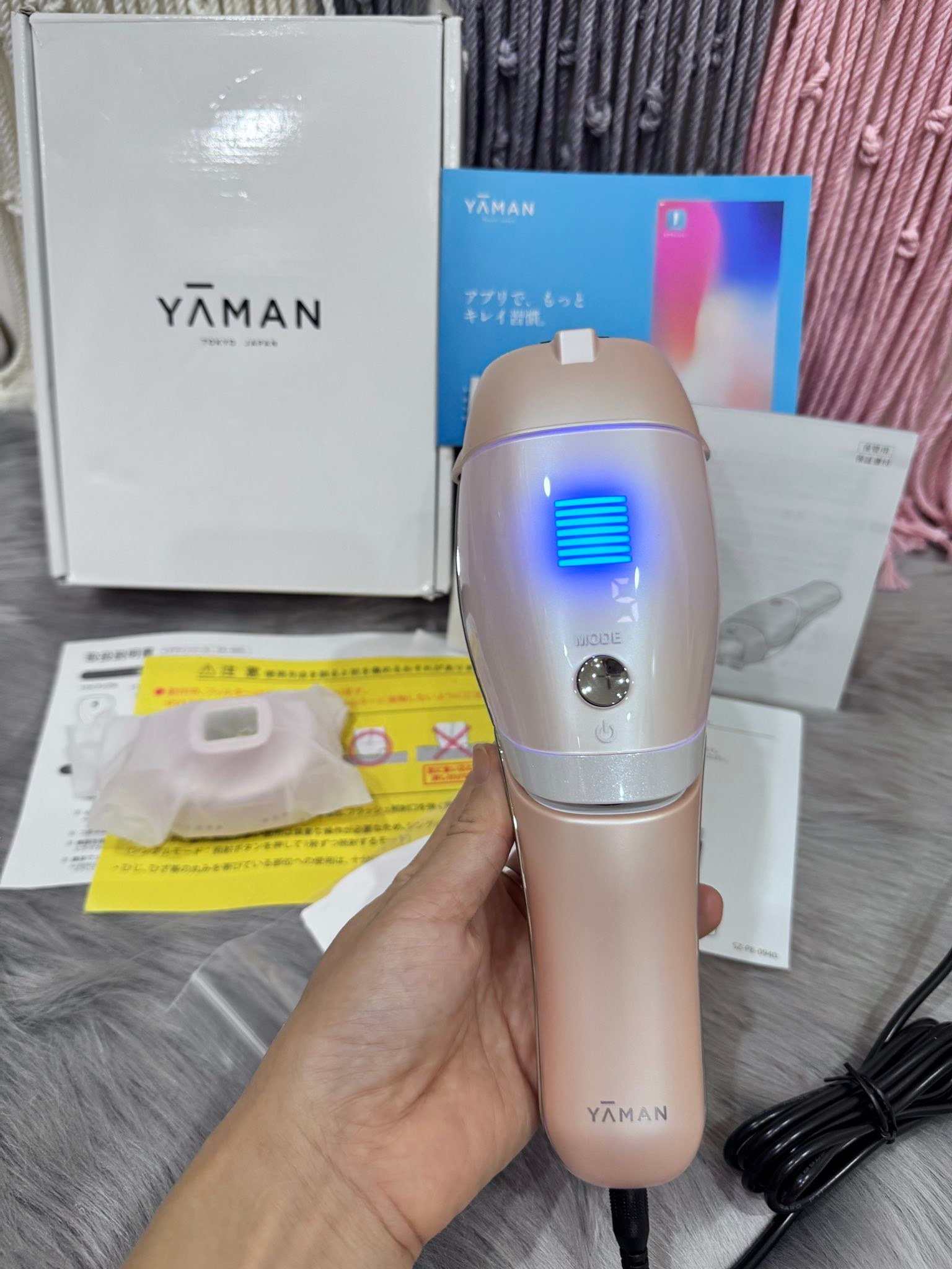 🎀🌸MÁY TRIỆT LÔNG YAMAN CAO CẤP YAMAN PLUS STA-212,TRIỆT LÔNG