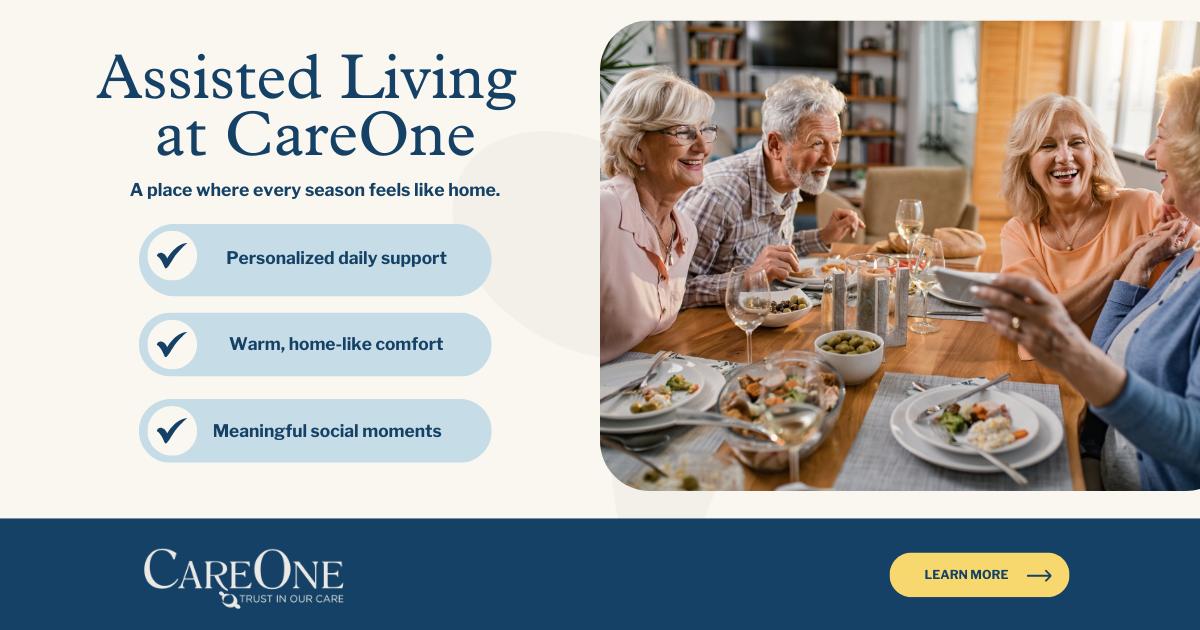 The gift of comfort... - CareOne at Hamilton Assisted Living | Facebook