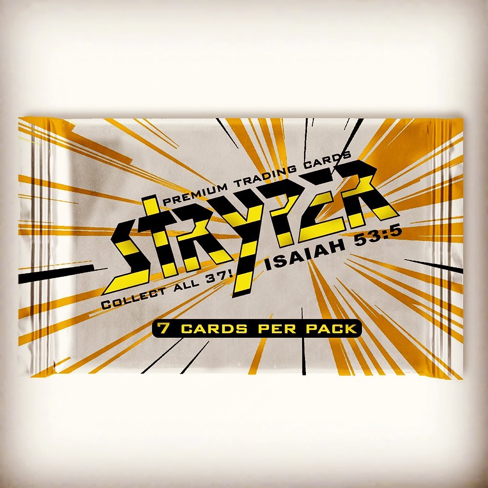 Stryper premium trading cards available now