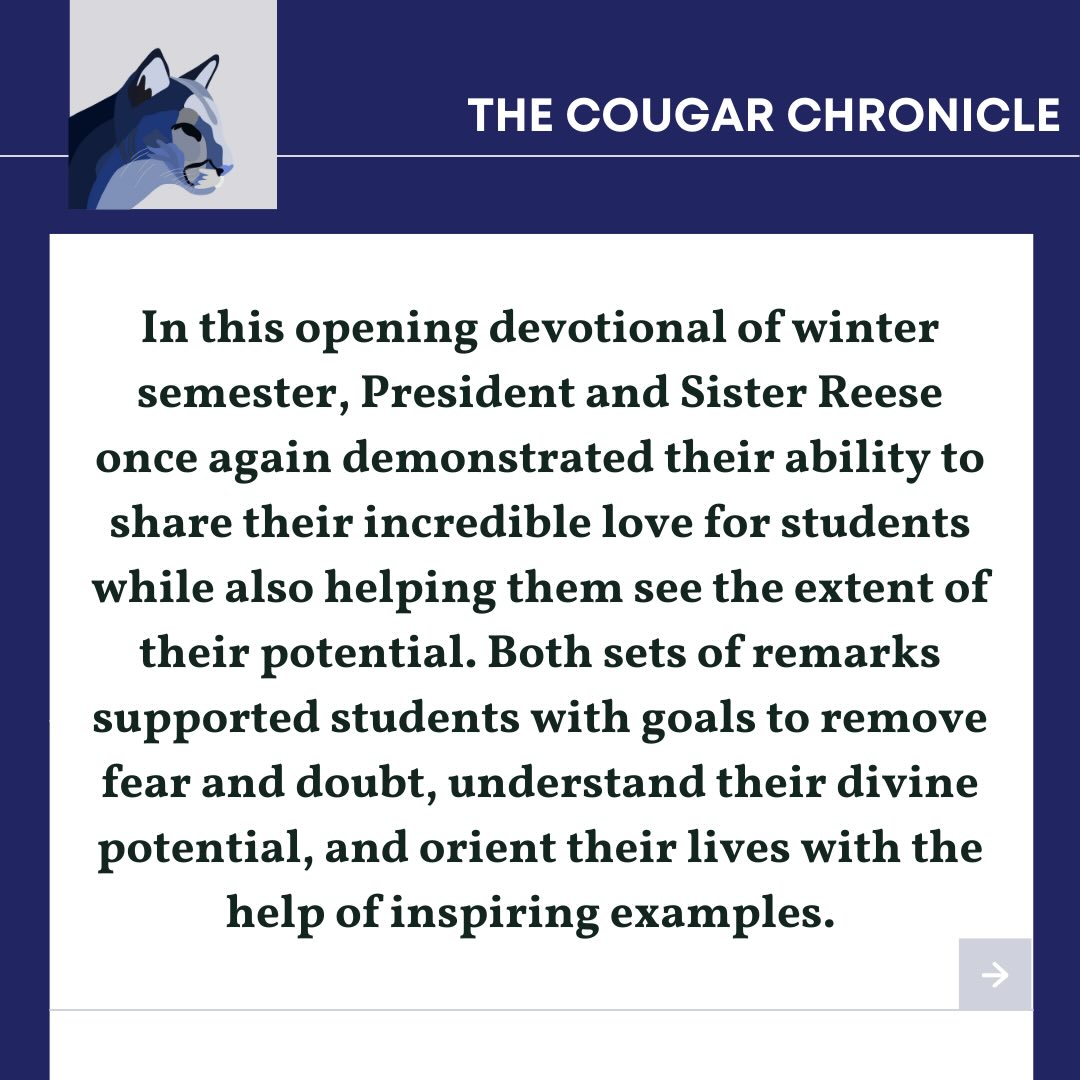The Cougar Chronicle | Provo UT