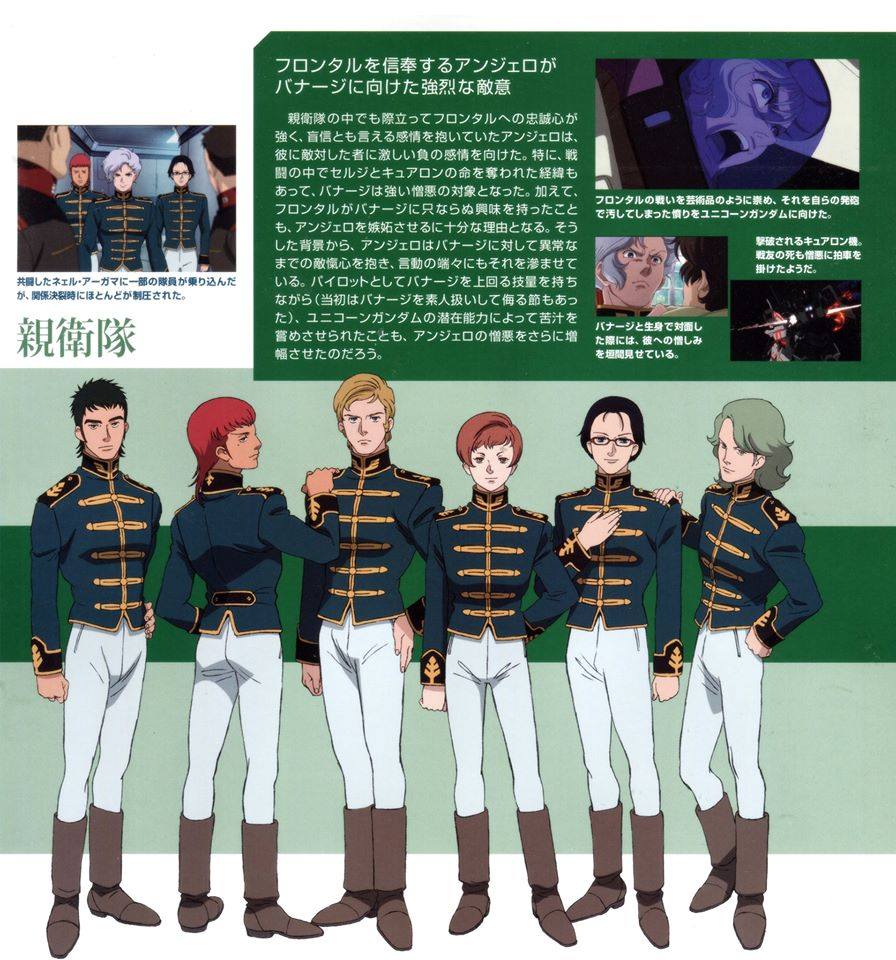 Suitposting | Evolution of Zeon uniforms from UC 0079 - UC 0085 | Facebook
