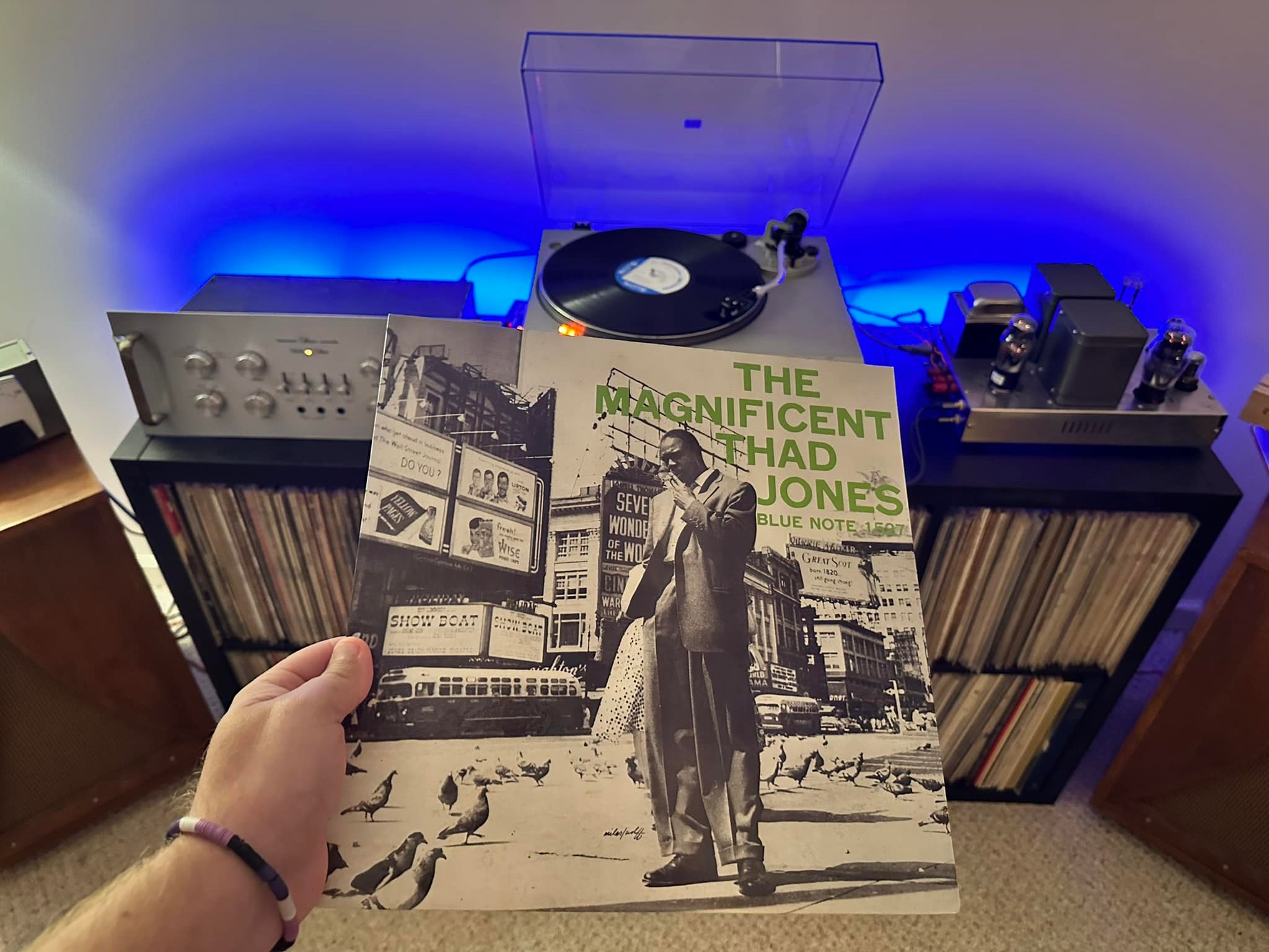 Trumpeter Thad Jones recorded his Blue Note debut 